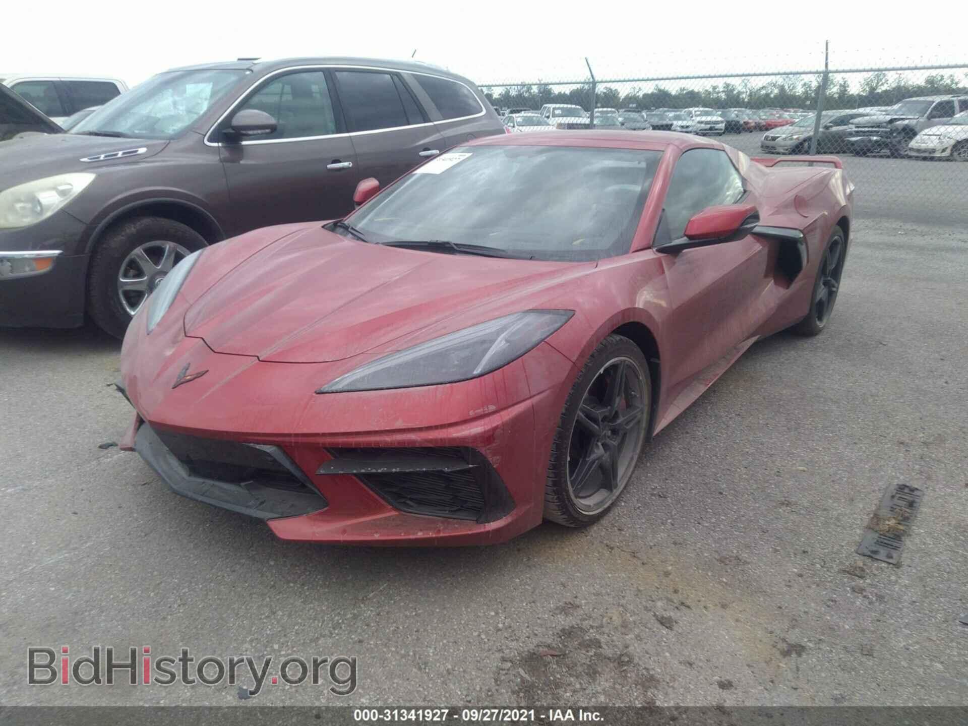 2021 CHEVROLET CORVETTE - VIN: 1G1YB3D4XM5122930 - Фото 2
