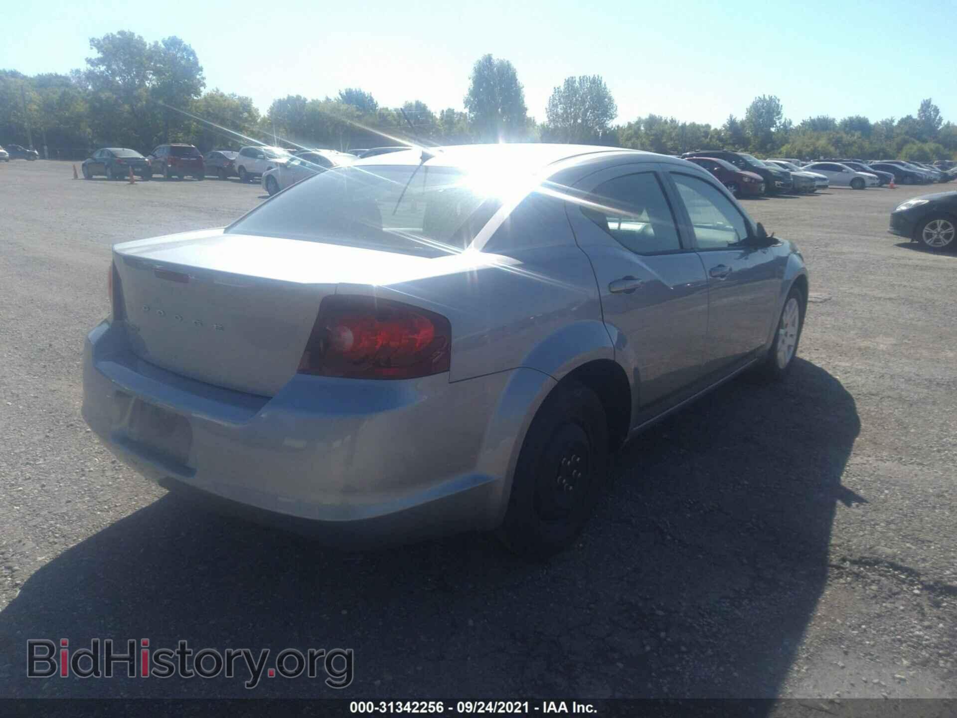 2013 DODGE AVENGER - VIN: 1C3CDZAB9DN767204 - Фото 4