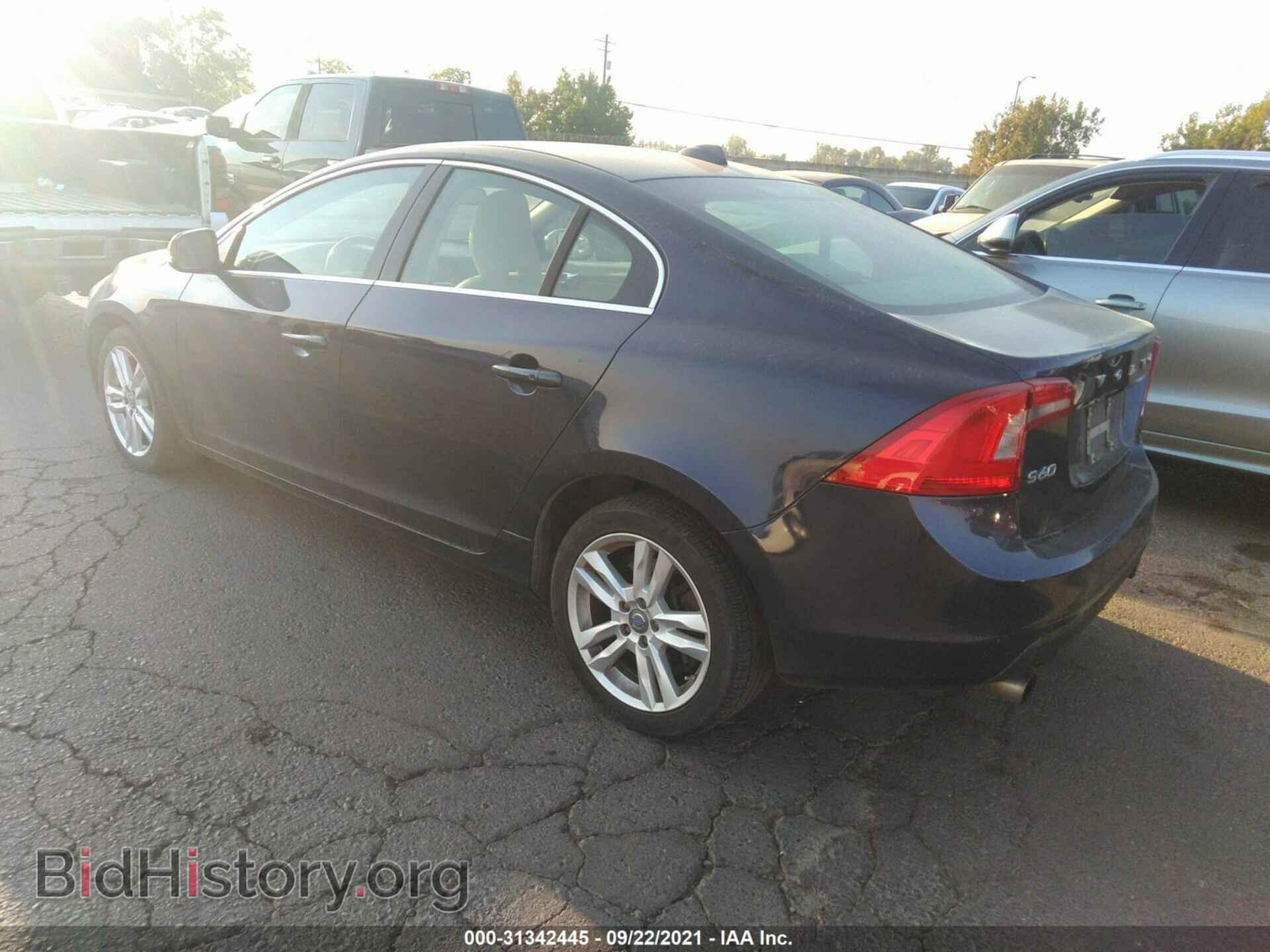 2013 VOLVO S60 - VIN: YV1612FS5D2221772 - Фото 3