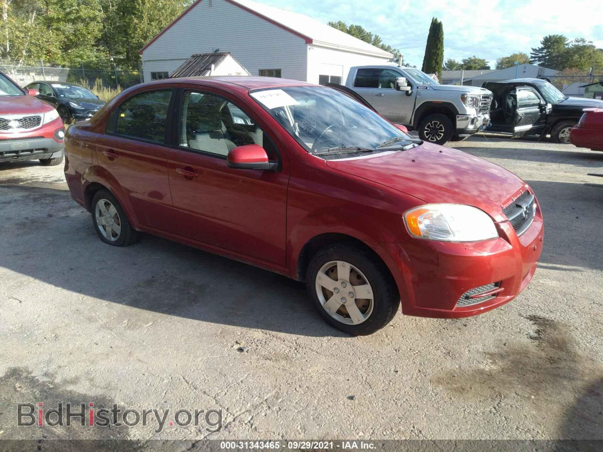 Фотография KL1TD5DE2BB184523 - CHEVROLET AVEO 2011