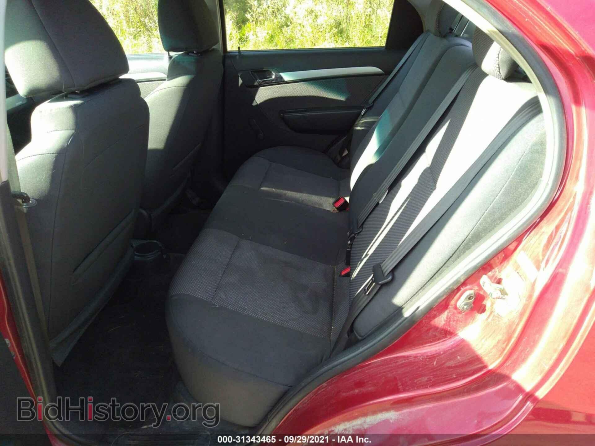 2011 CHEVROLET AVEO - VIN: KL1TD5DE2BB184523 - Фото 8