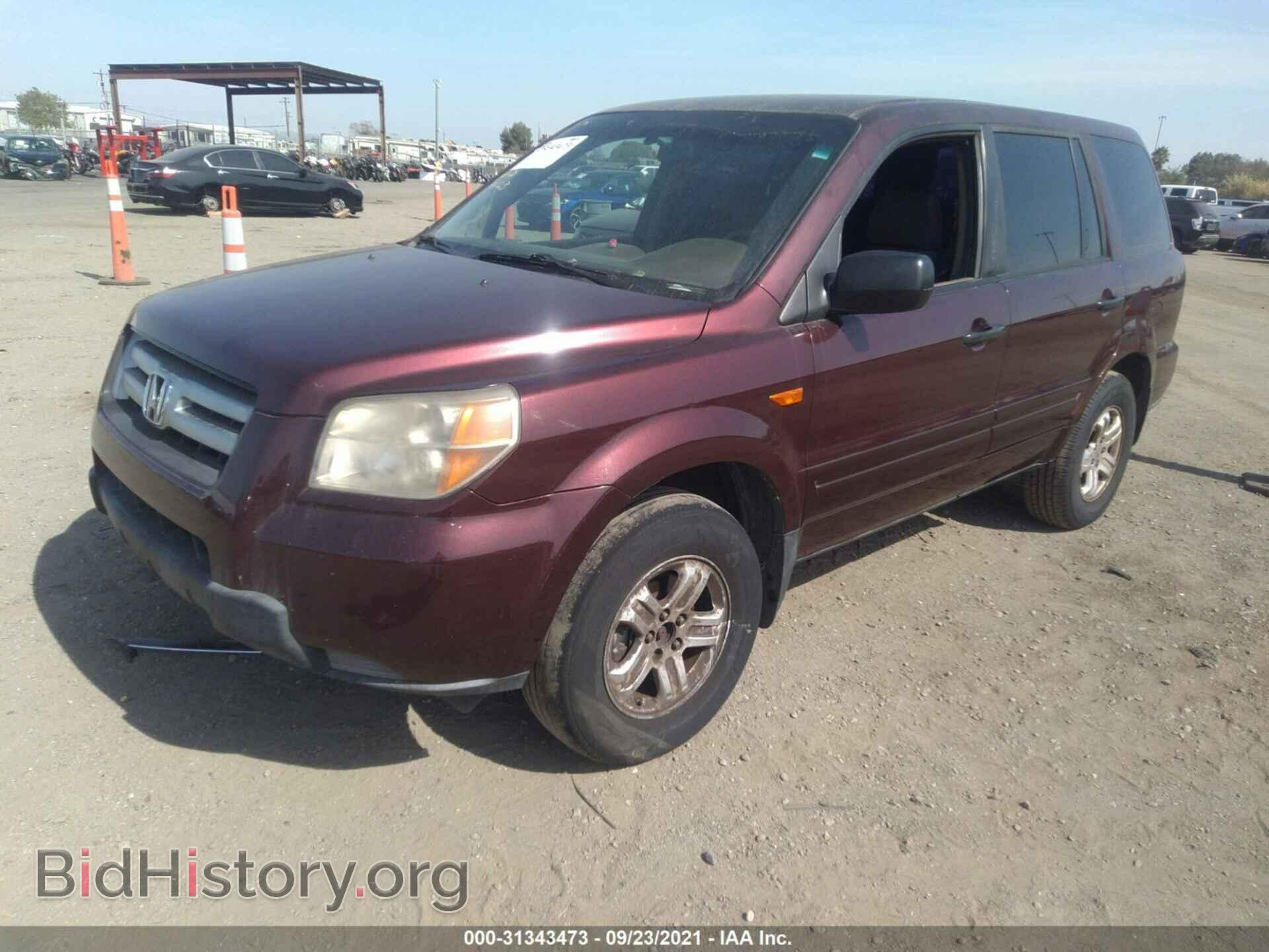 2007 HONDA PILOT - VIN: 5FNYF28107B046725 - Photo 2