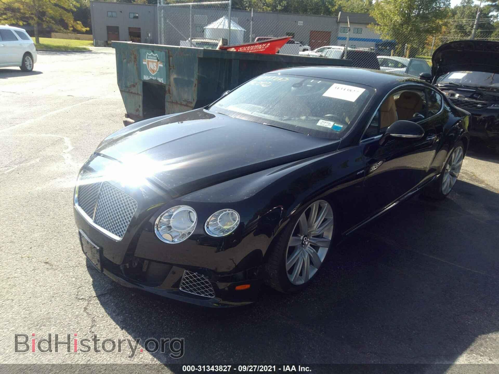 2012 BENTLEY CONTINENTAL GT - VIN: SCBFR7ZA4CC077108 - Фото 2