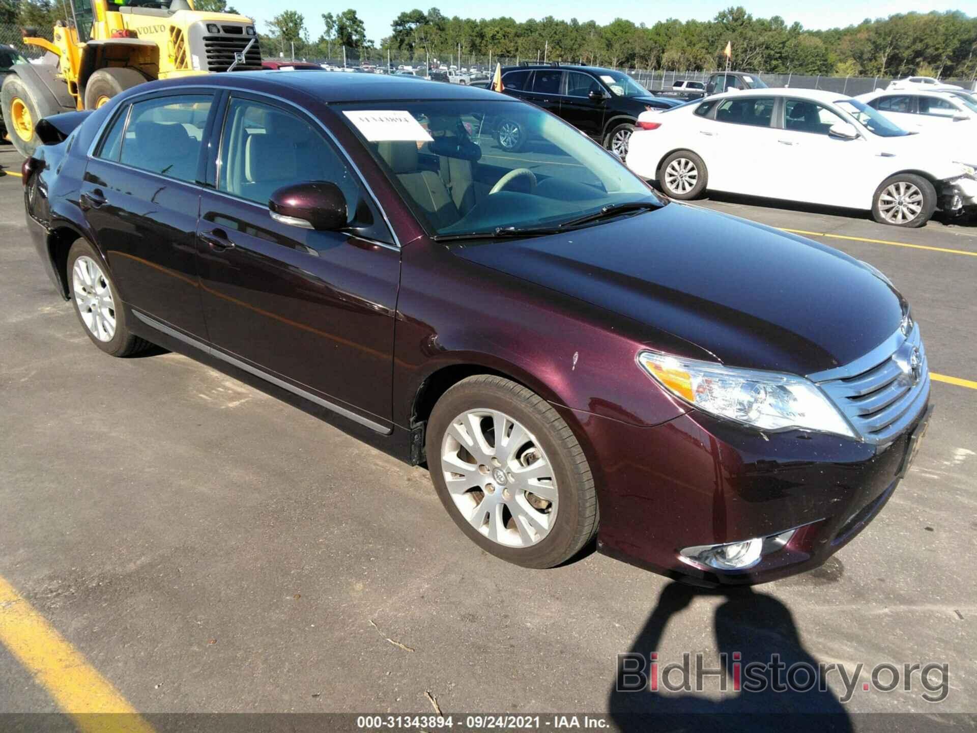 Фотография 4T1BK3DB4CU472646 - TOYOTA AVALON 2012