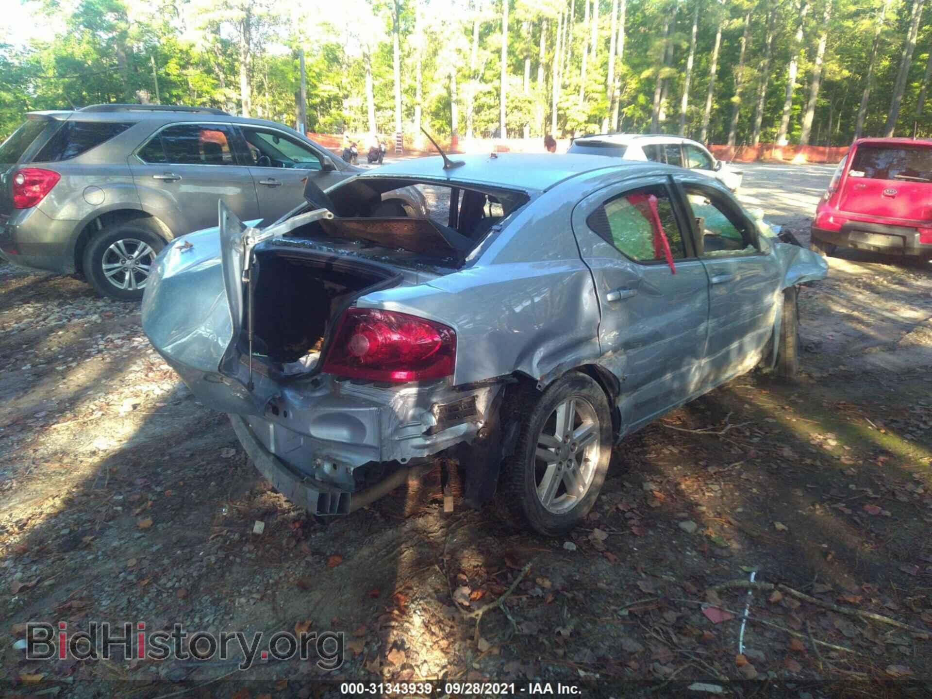 2013 DODGE AVENGER - VIN: 1C3CDZCB3DN557307 - Фото 4