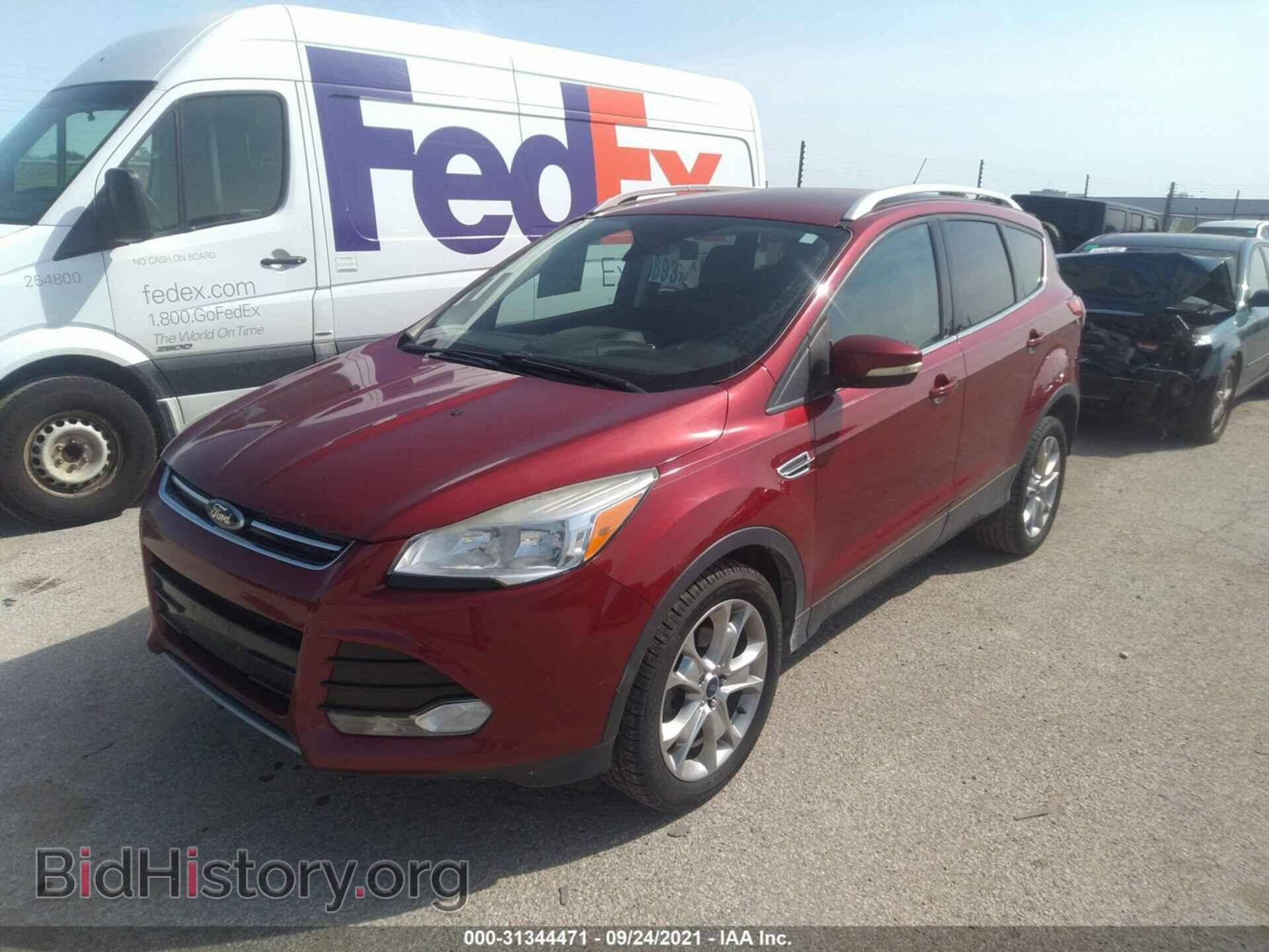 2014 FORD ESCAPE - VIN: 1FMCU0JX7EUB70669 - Фото 2