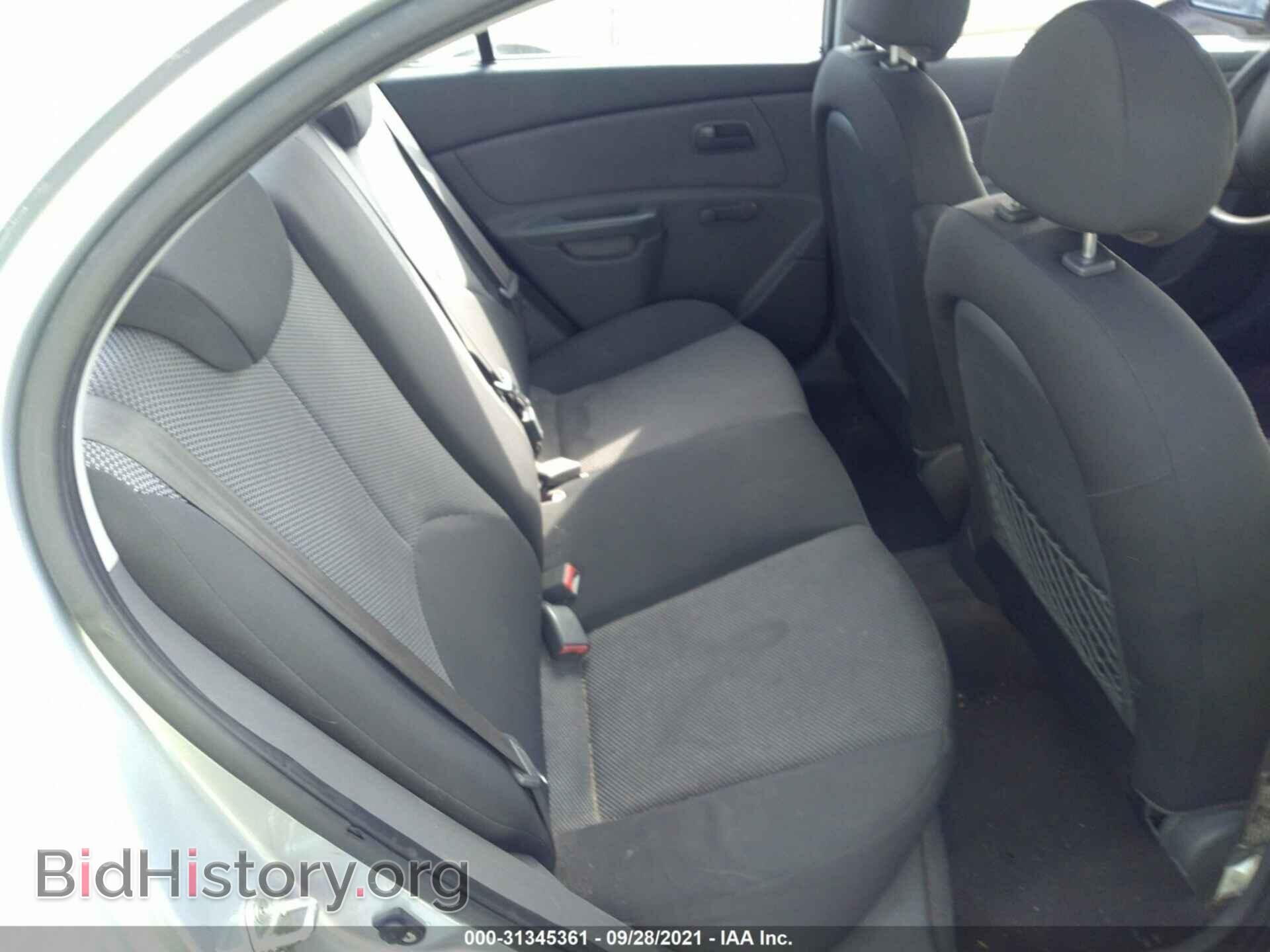 2009 KIA RIO - VIN: KNADE223496526080 - Фото 8