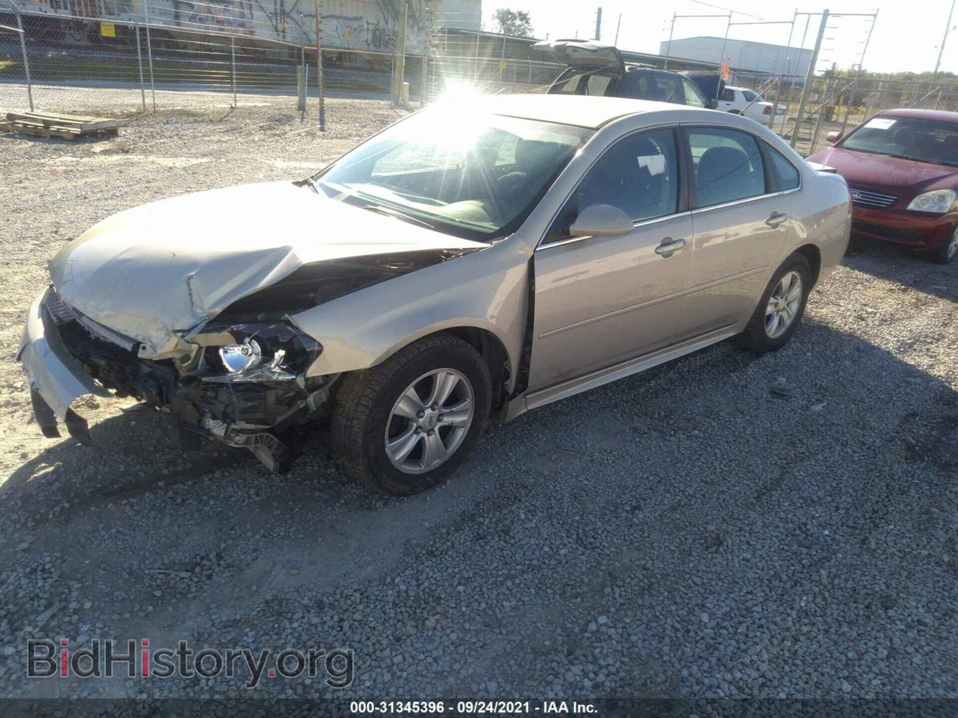 2012 CHEVROLET IMPALA - VIN: 2G1WF5E37C1186162 - Фото 2
