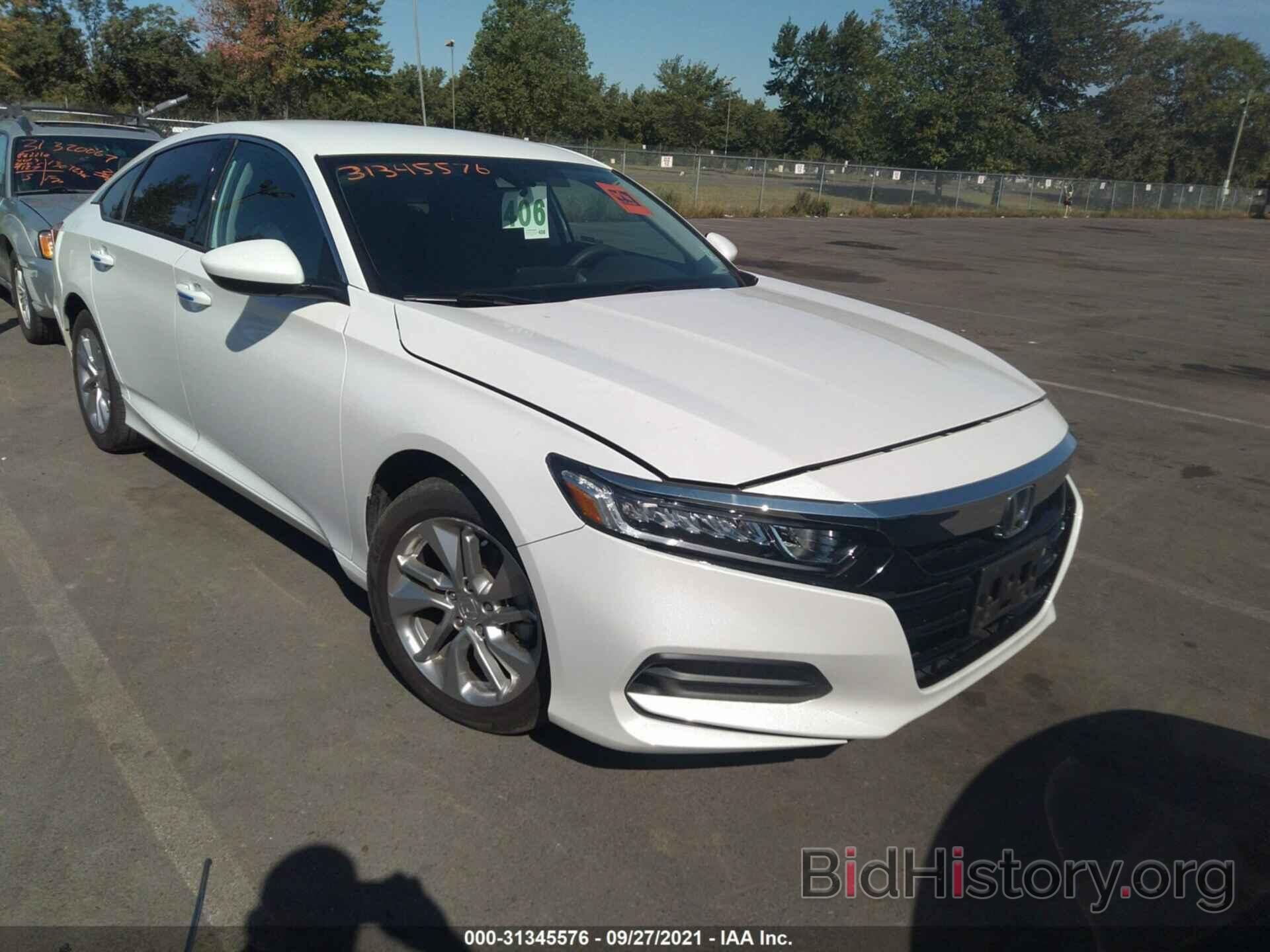 Photo 1HGCV1F14JA170167 - HONDA ACCORD SEDAN 2018