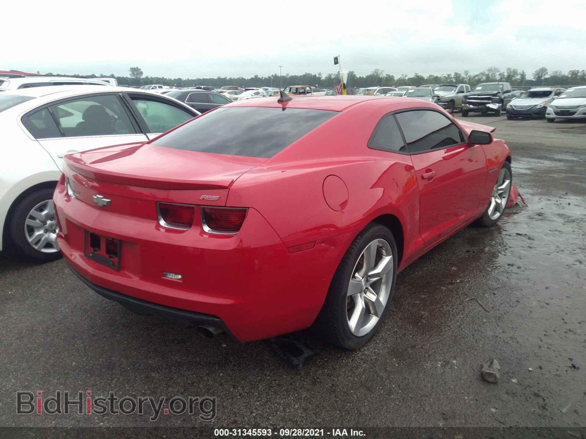 2011 CHEVROLET CAMARO - VIN: 2G1FB1ED9B9146789 - Фото 4