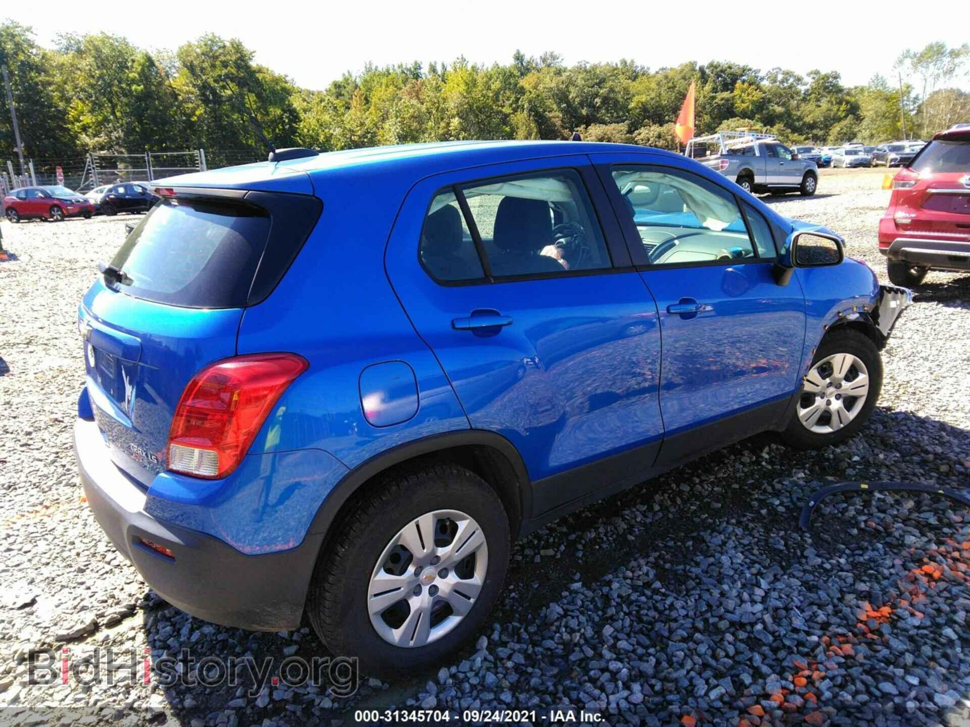 2015 CHEVROLET TRAX - VIN: KL7CJKSB4FB150692 - Фото 4