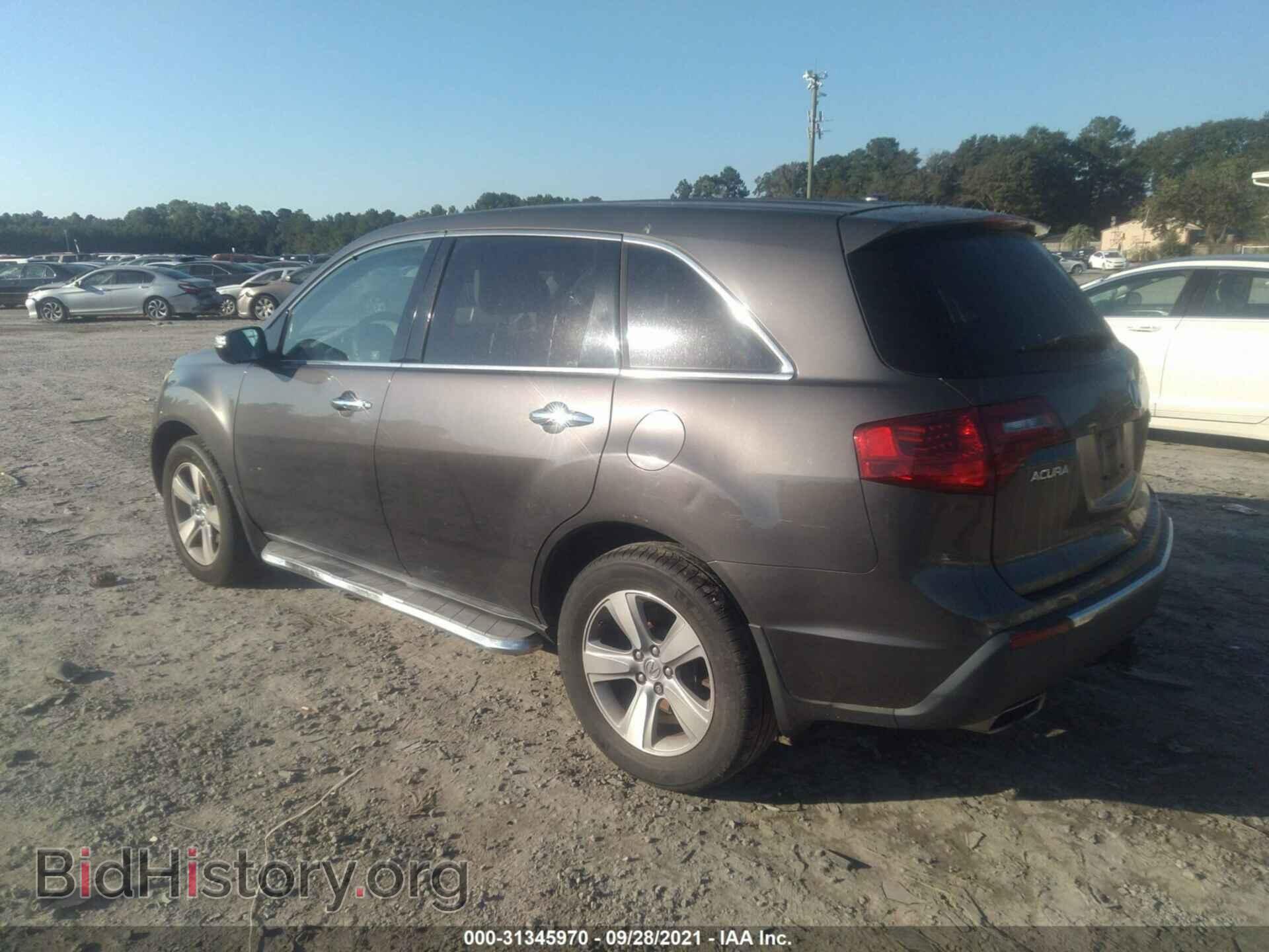 2012 ACURA MDX - VIN: 2HNYD2H31CH502513 - Фото 3