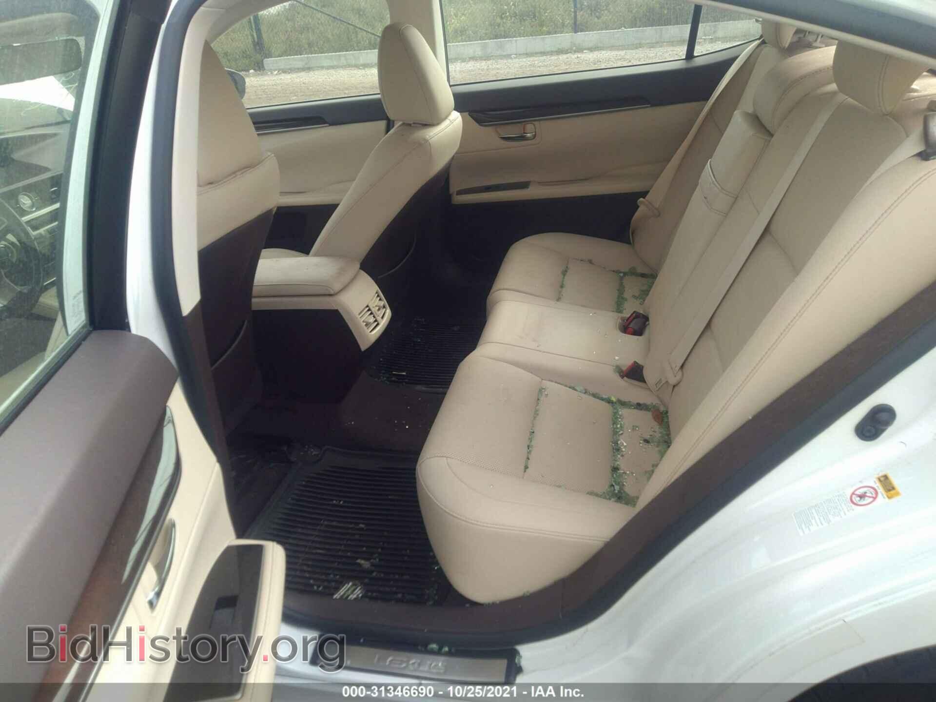 2016 LEXUS ES 350 - VIN: JTHBK1GG6G2241571 - Фото 8