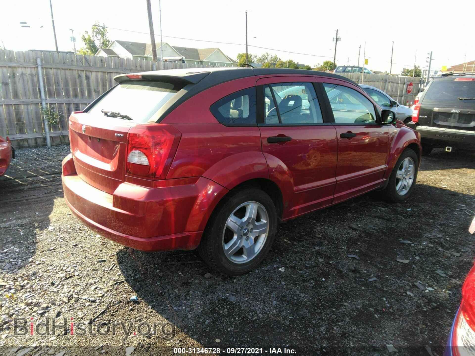 2007 DODGE CALIBER - VIN: 1B3HB48B07D513859 - Фото 4