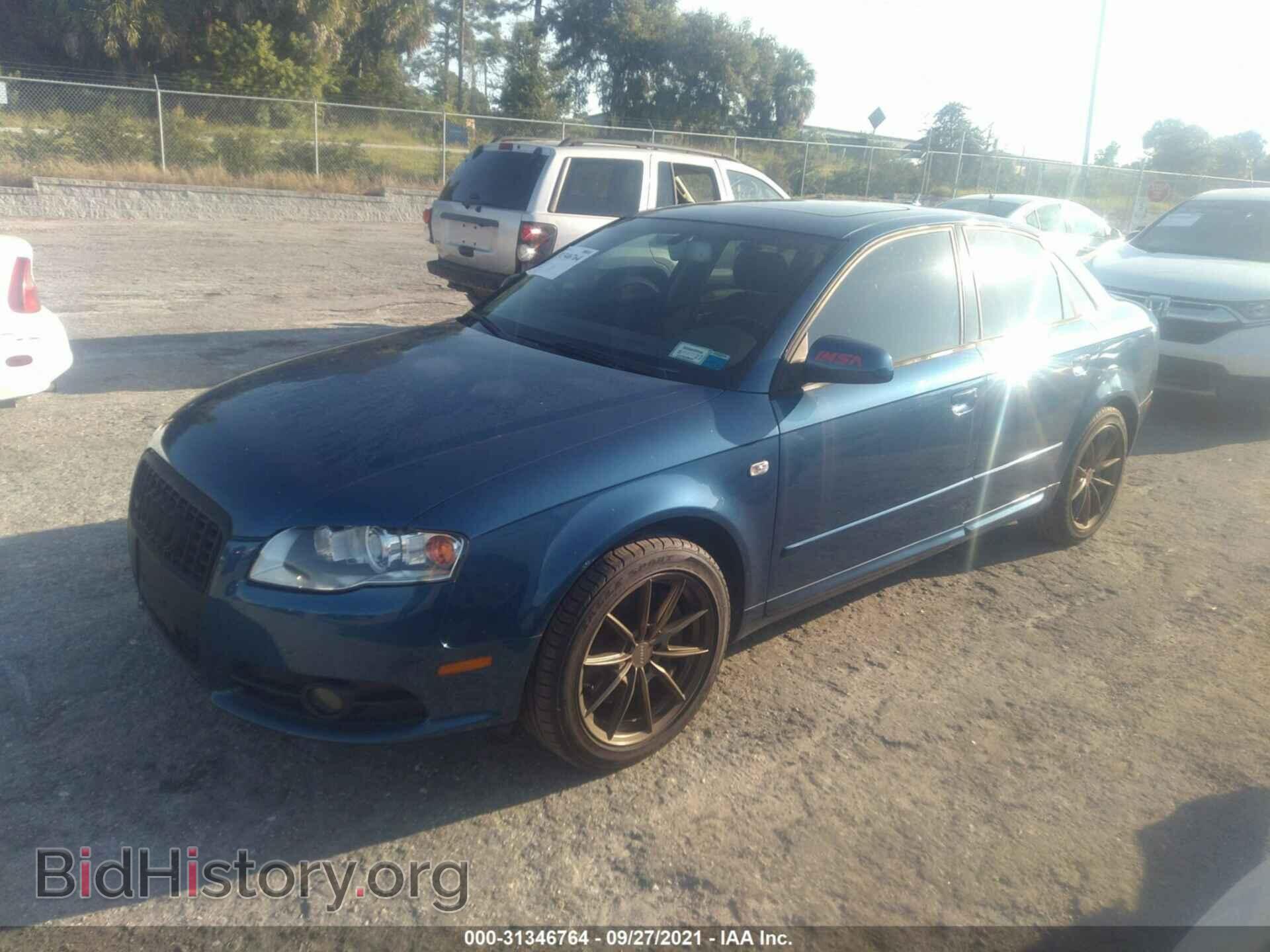 2008 AUDI A4 - VIN: WAUDF78E08A064485 - Фото 2
