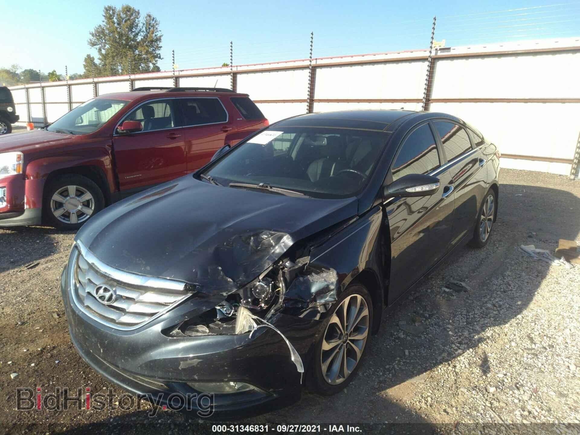 2013 HYUNDAI SONATA - VIN: 5NPEC4AB5DH664338 - Фото 2