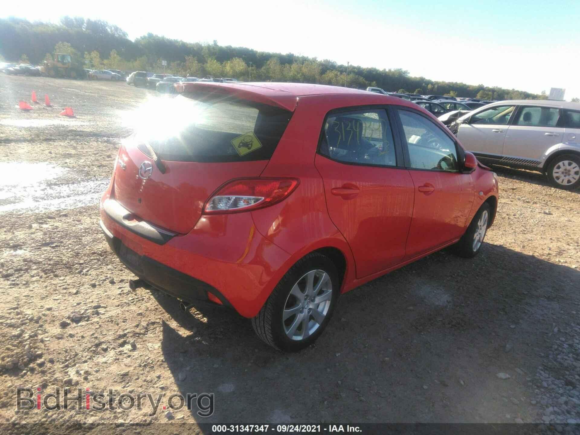2012 MAZDA MAZDA2 - VIN: JM1DE1LY9C0140823 - Фото 4