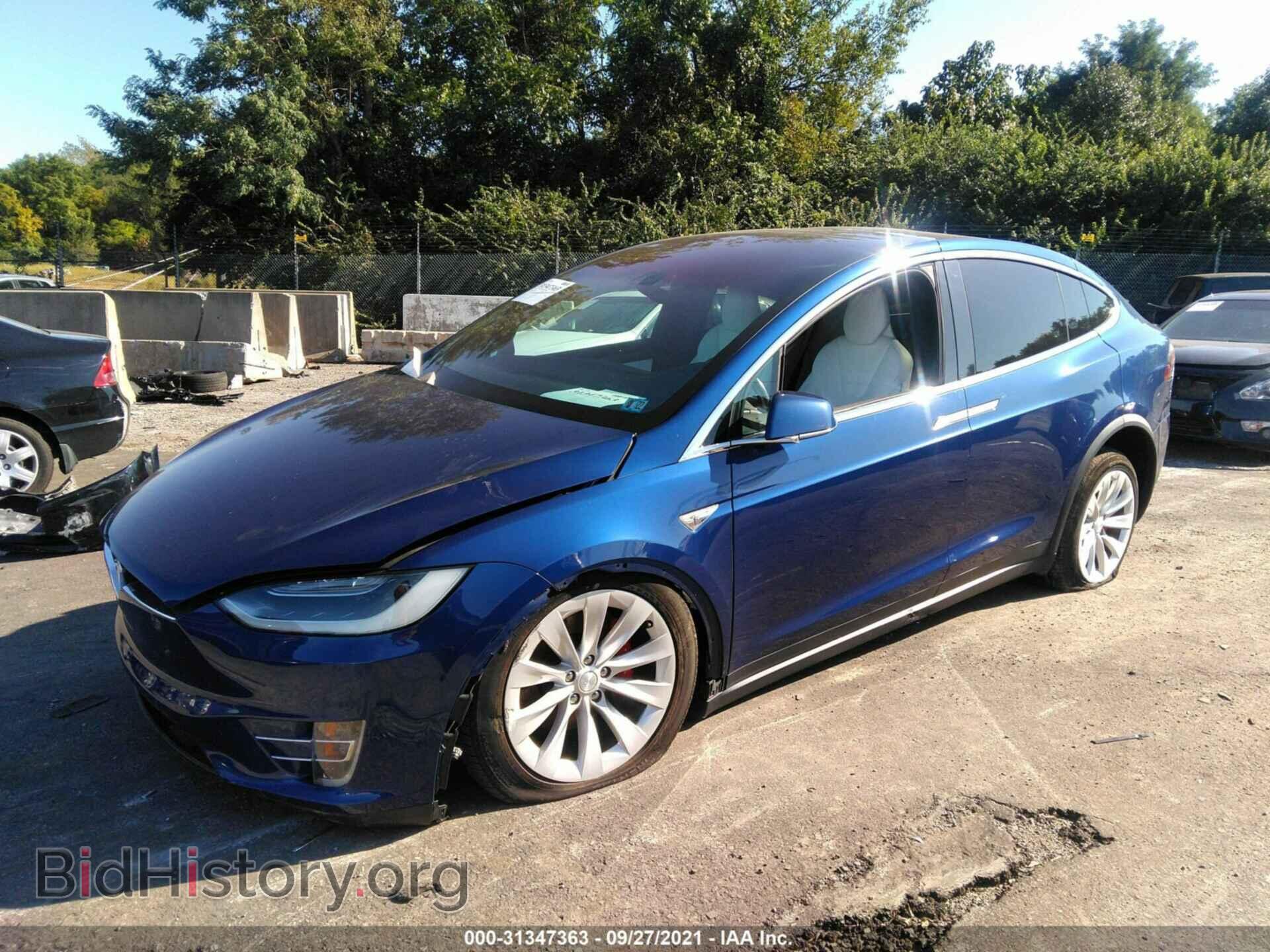 2016 TESLA MODEL X - VIN: 5YJXCBE47GFF00071 - Фото 2