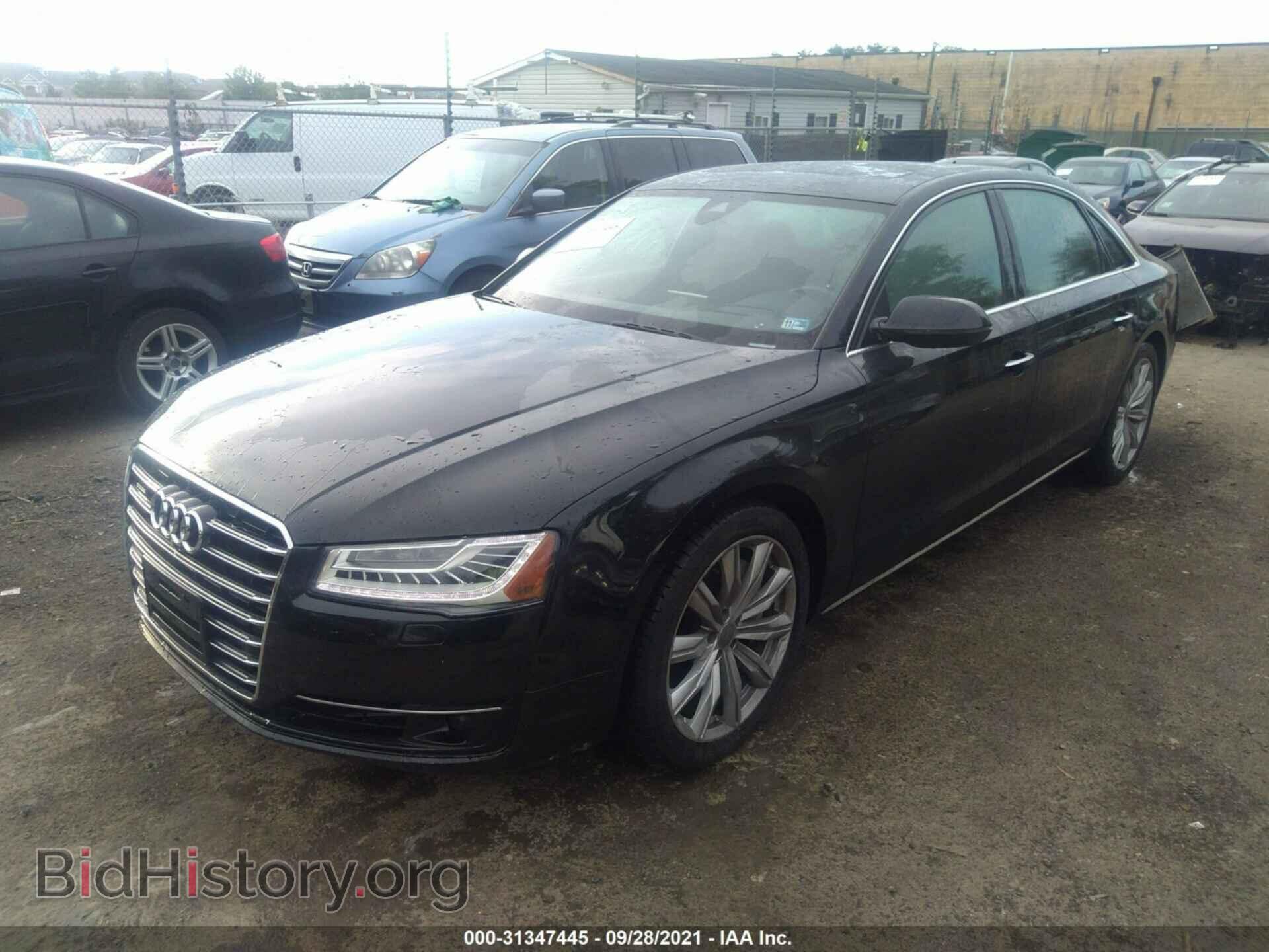2016 AUDI A8 L - VIN: WAU34AFD2GN013473 - Фото 2
