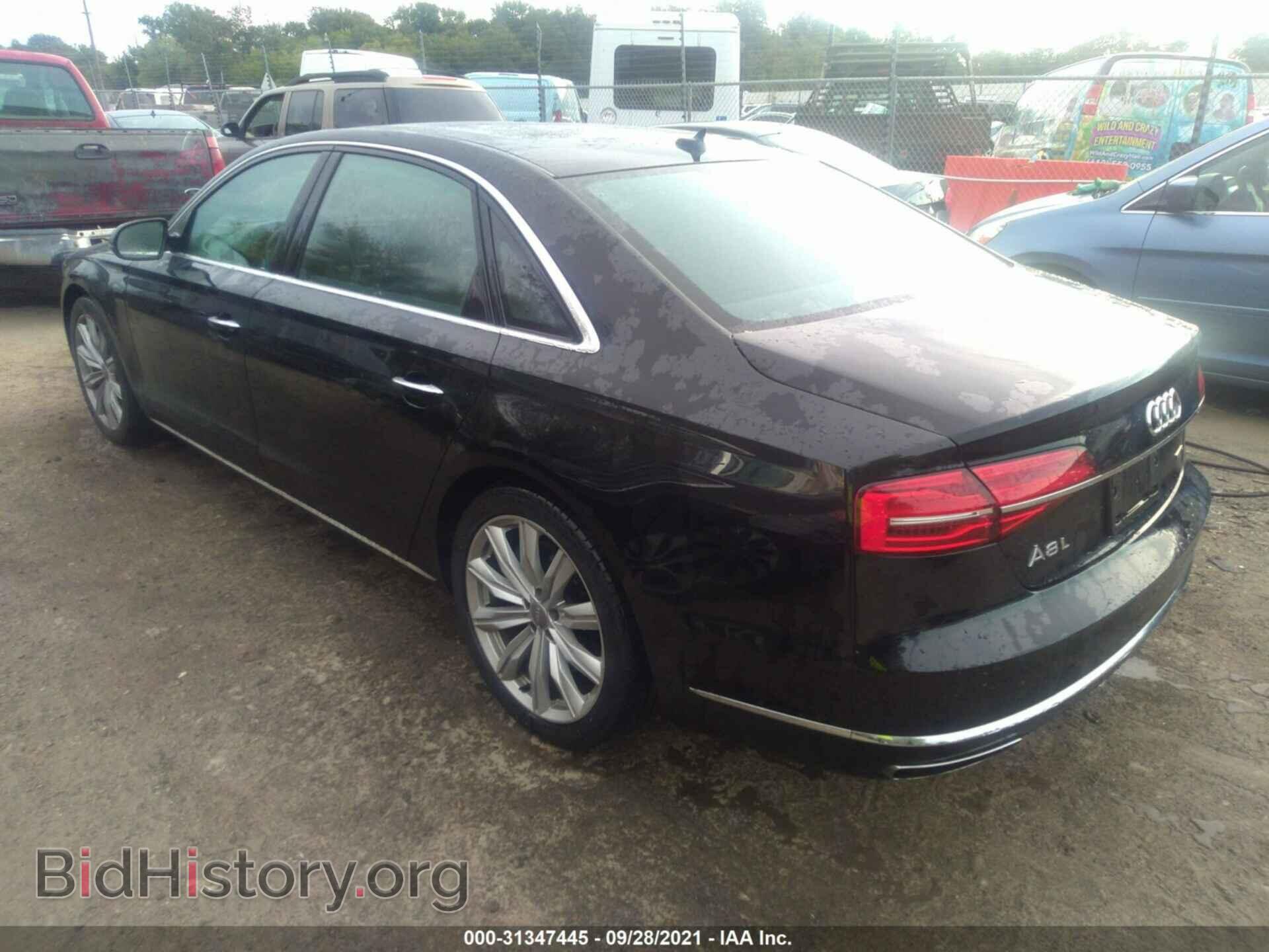 2016 AUDI A8 L - VIN: WAU34AFD2GN013473 - Фото 3