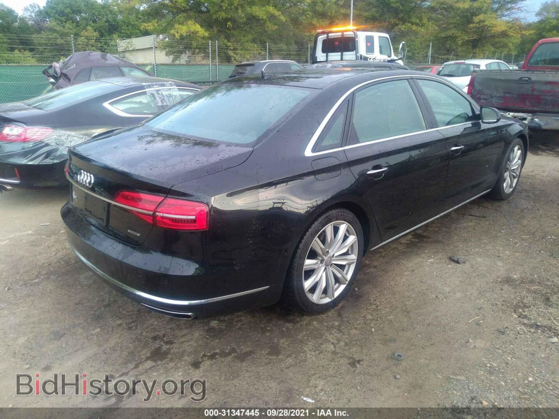 2016 AUDI A8 L - VIN: WAU34AFD2GN013473 - Фото 4