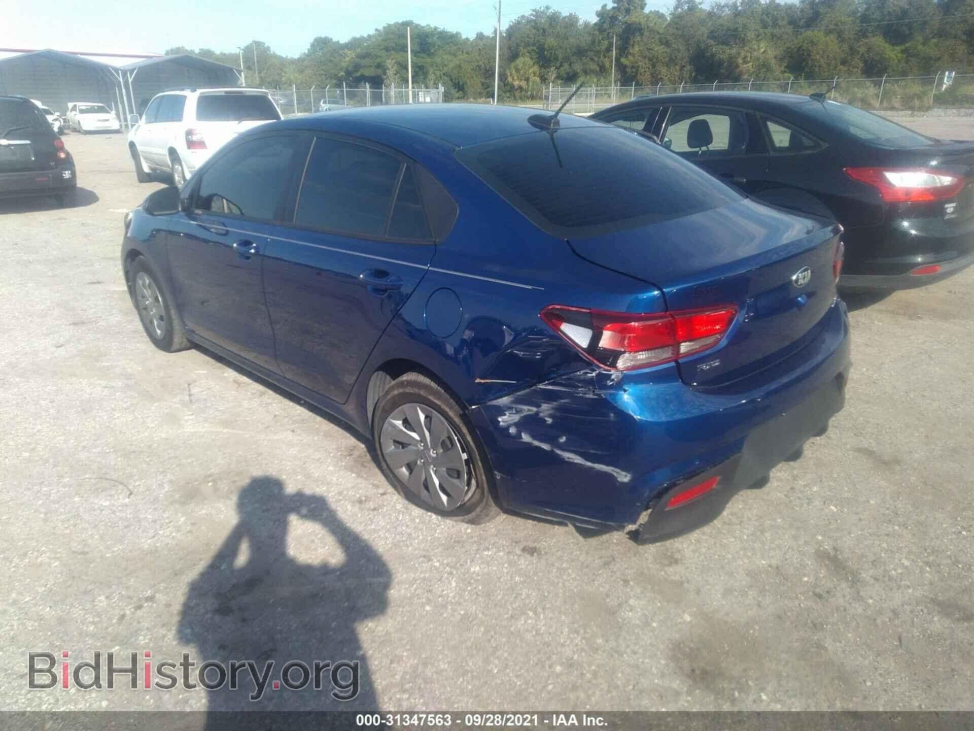 2020 KIA RIO - VIN: 3KPA24AD3LE344151 - Фото 3