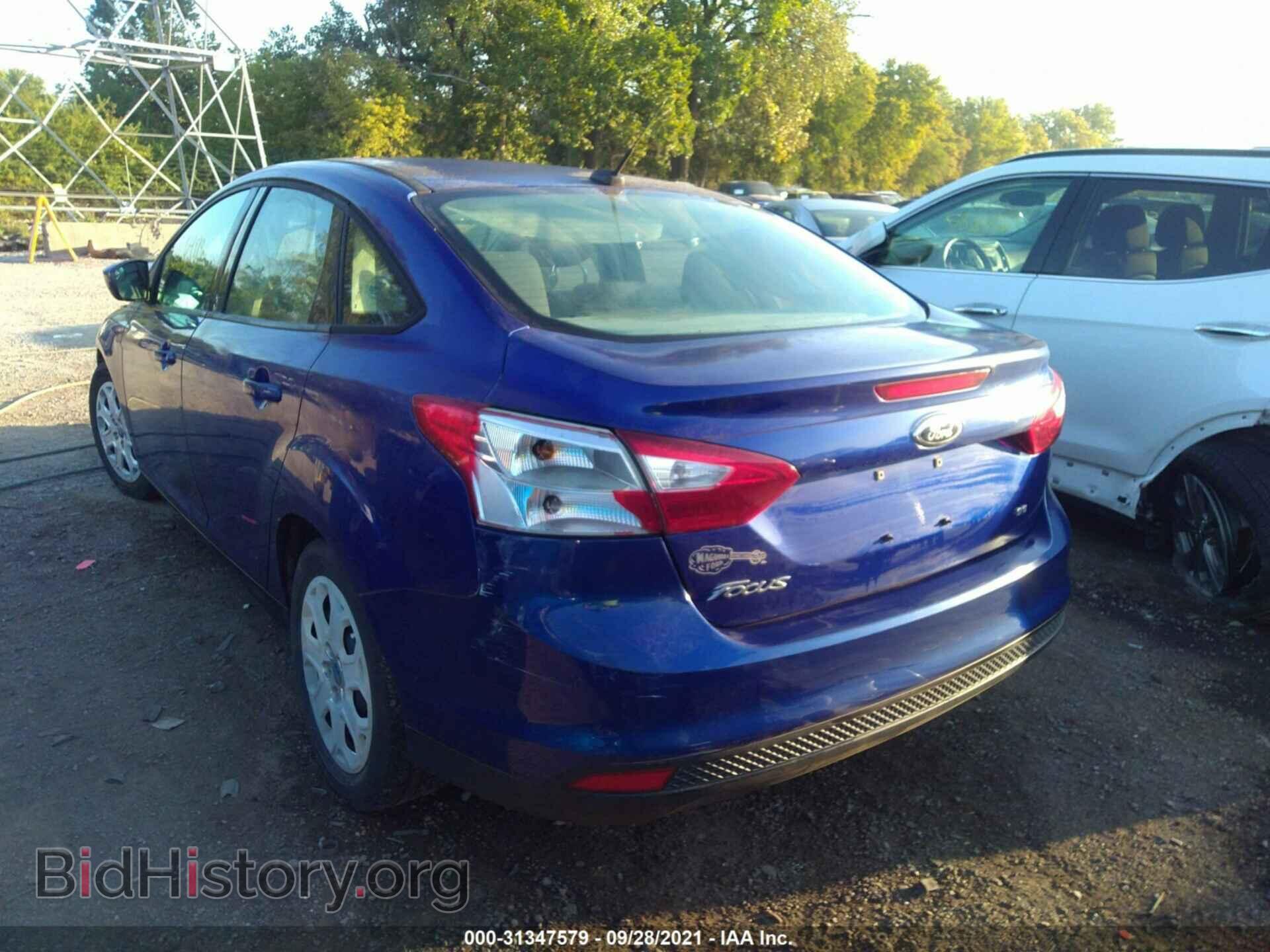 2012 FORD FOCUS - VIN: 1FAHP3F21CL266483 - Фото 3