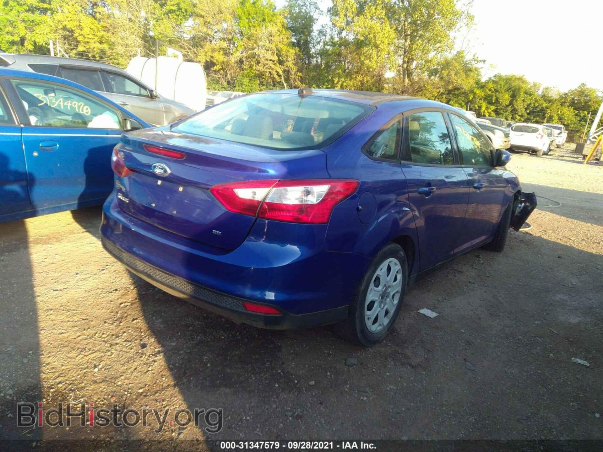 2012 FORD FOCUS - VIN: 1FAHP3F21CL266483 - Фото 4