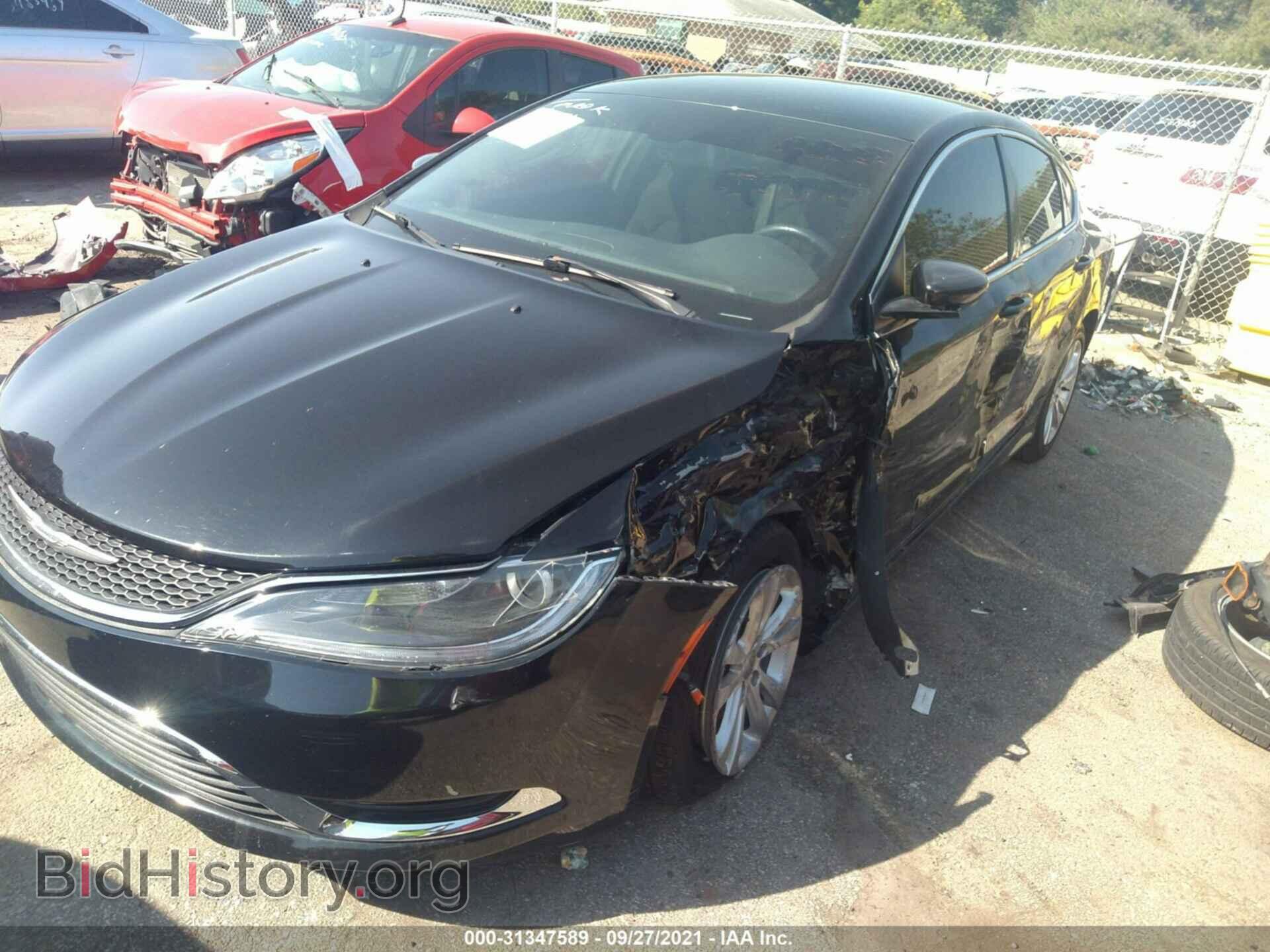 2015 CHRYSLER 200 - VIN: 1C3CCCAB7FN554688 - Фото 2