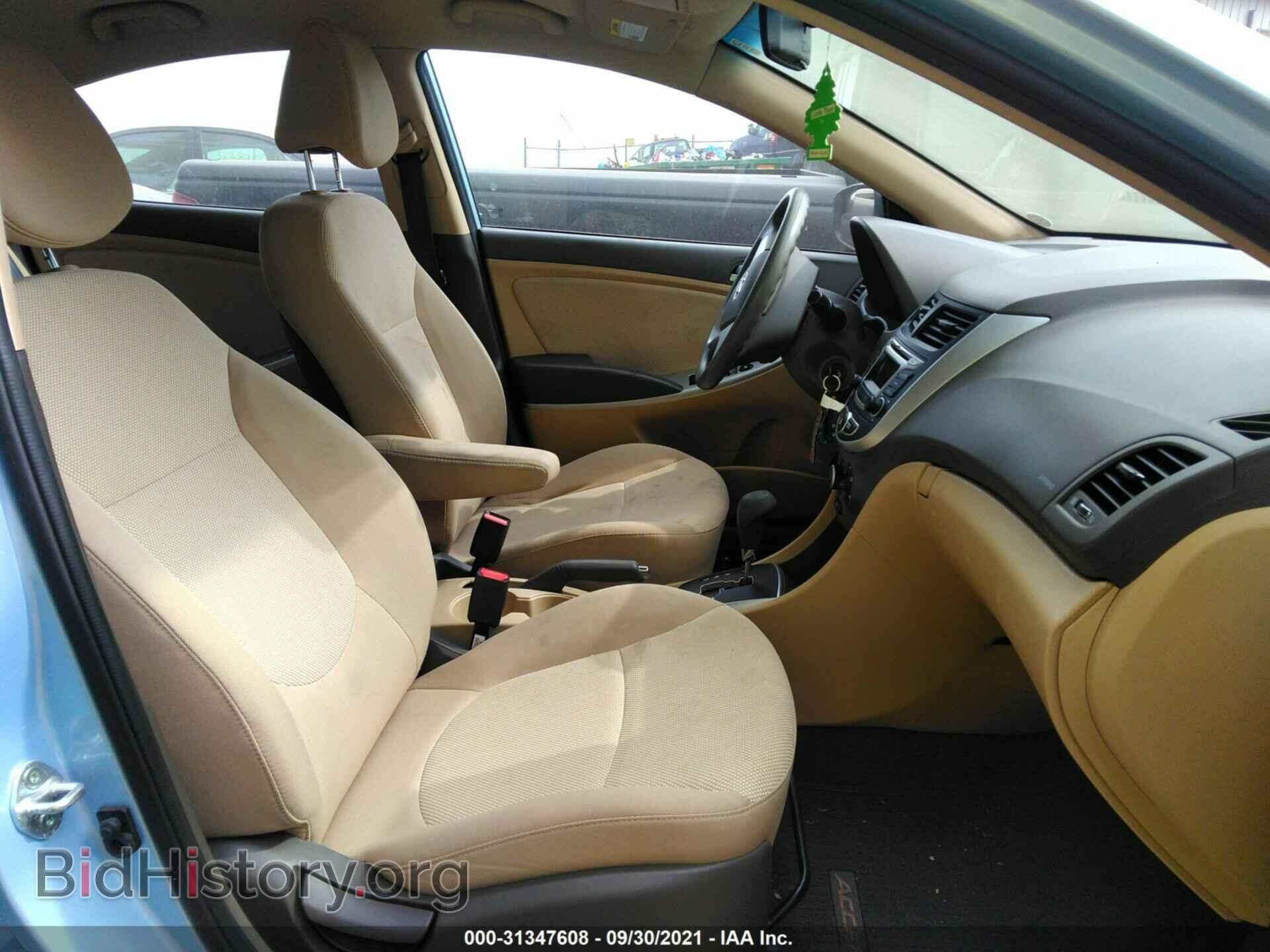2014 HYUNDAI ACCENT - VIN: KMHCT4AE3EU713816 - Фото 5
