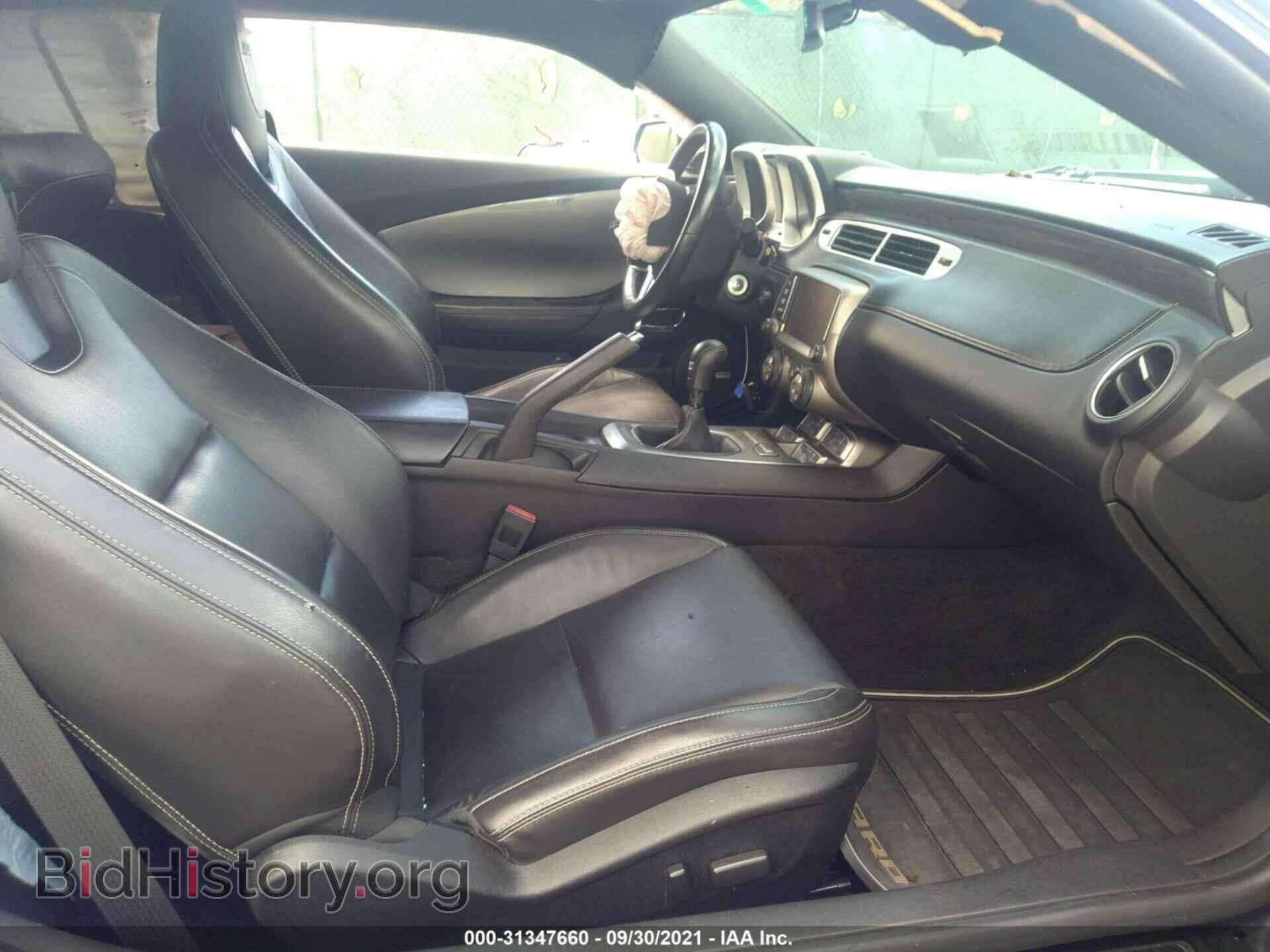 2013 CHEVROLET CAMARO - VIN: 2G1FT1EW3D9210245 - Фото 5