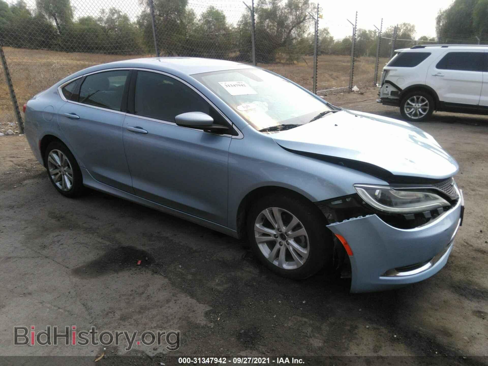 Фотография 1C3CCCAB5FN711117 - CHRYSLER 200 2015