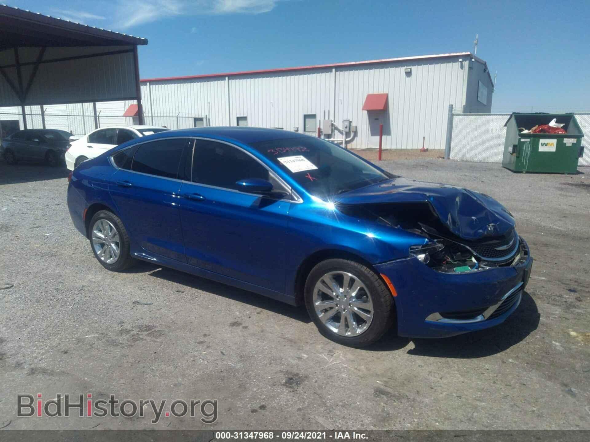 Photo 1C3CCCAB5FN730184 - CHRYSLER 200 2015