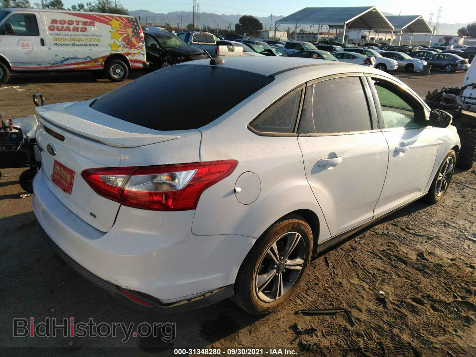 2014 FORD FOCUS - VIN: 1FADP3F29EL399624 - Фото 4