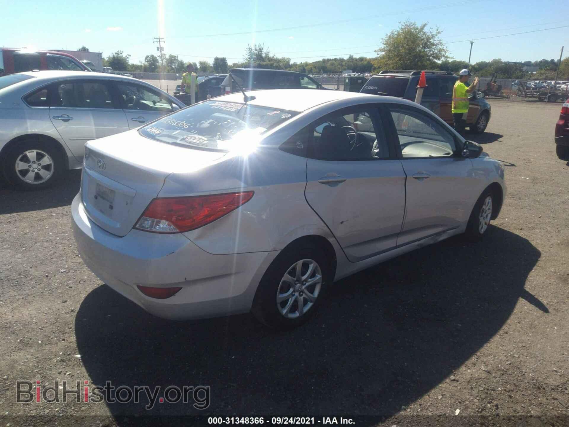 2013 HYUNDAI ACCENT - VIN: KMHCT4AE9DU428102 - Фото 4