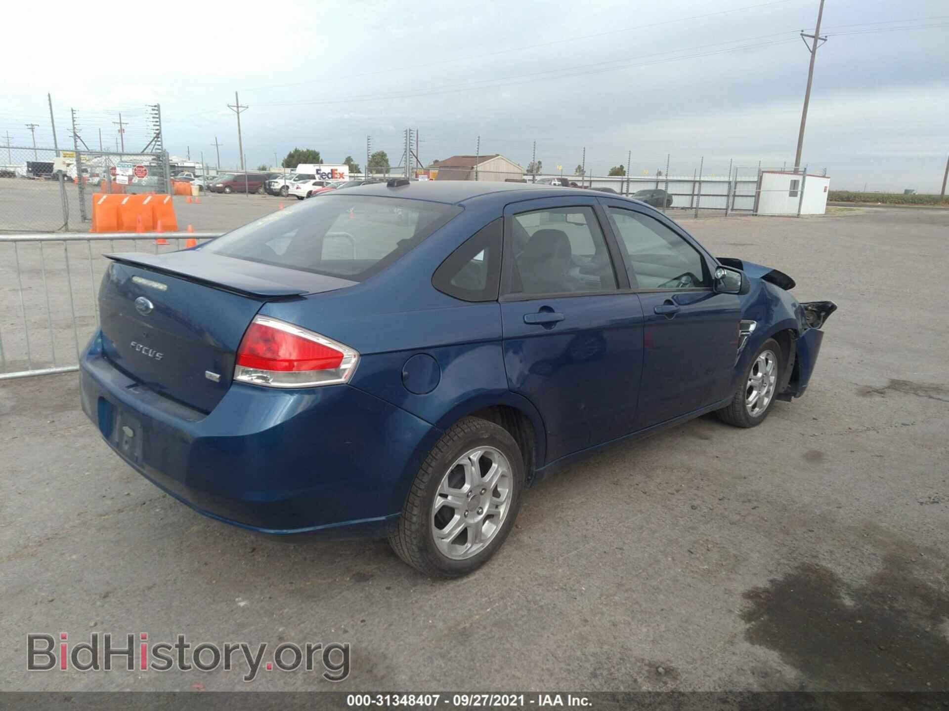 2008 FORD FOCUS - VIN: 1FAHP35N68W193368 - Фото 4