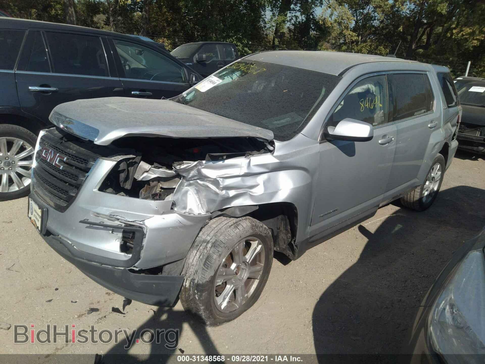 2017 GMC TERRAIN - VIN: 2GKFLSEK1H6352065 - Фото 2