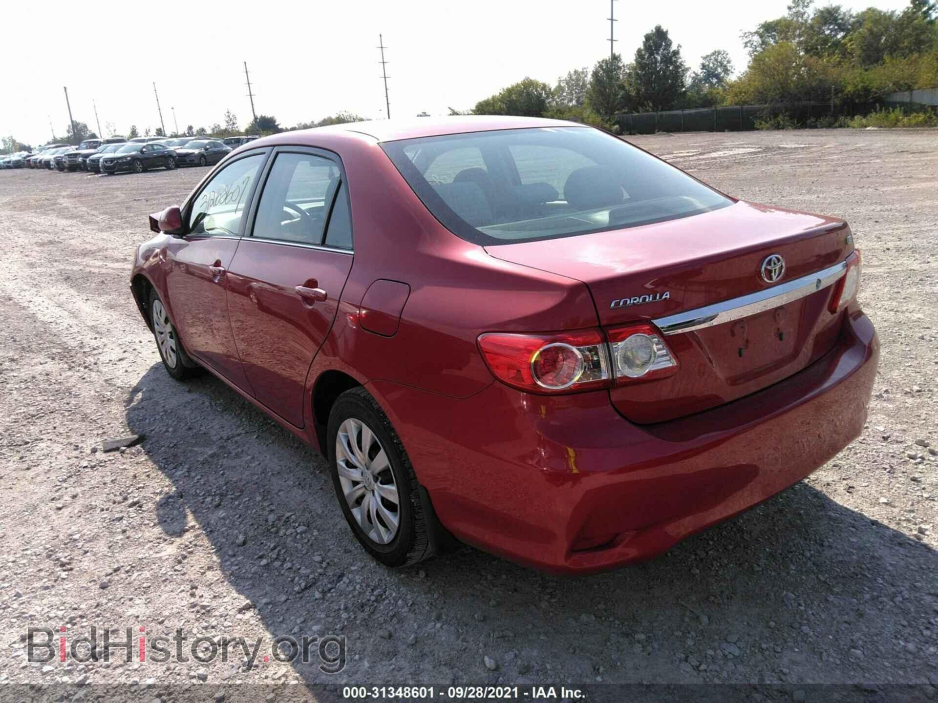 2013 TOYOTA COROLLA - VIN: 2T1BU4EE0DC972704 - Фото 3