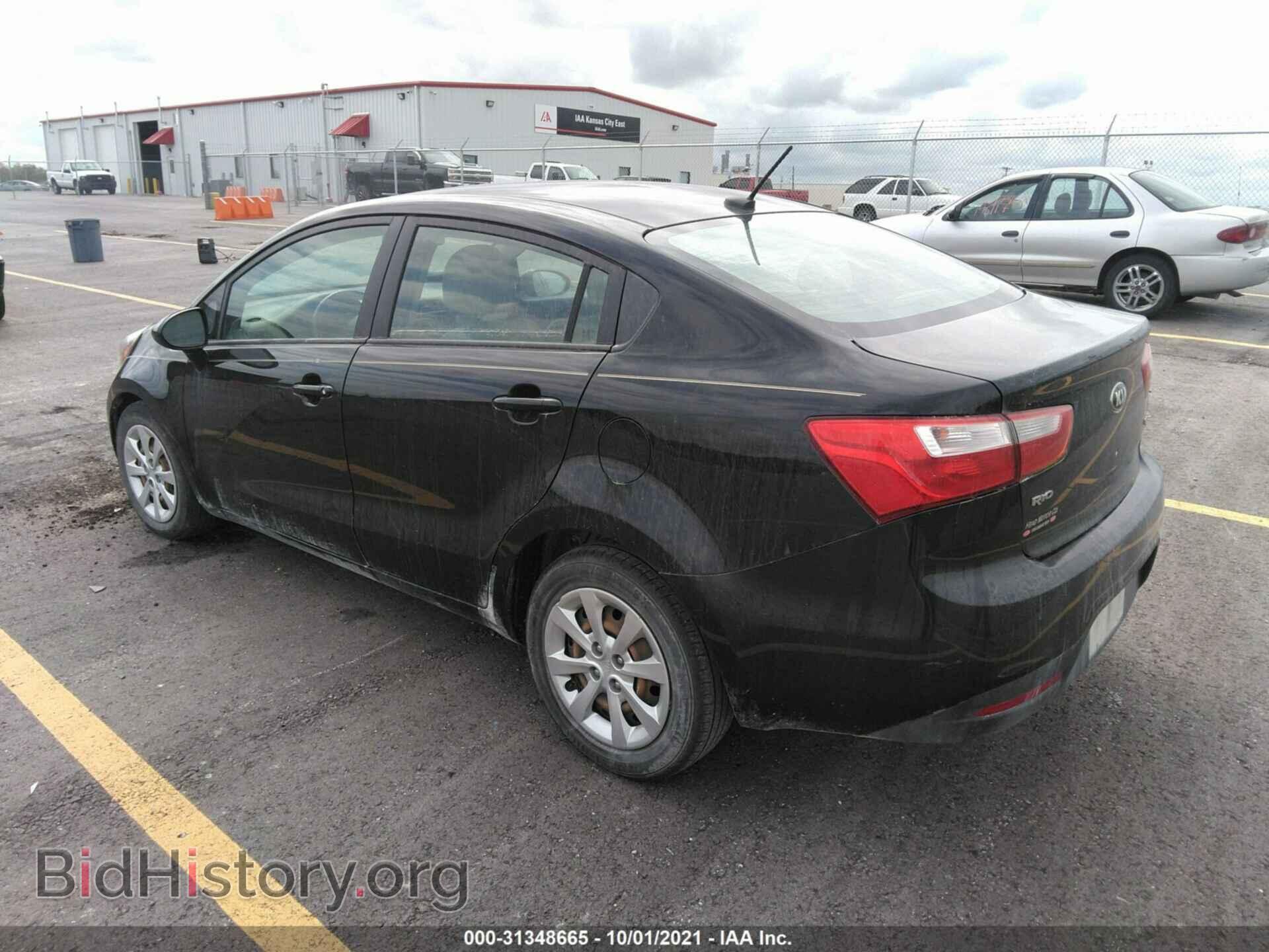 2013 KIA RIO - VIN: KNADN4A30D6140360 - Фото 3