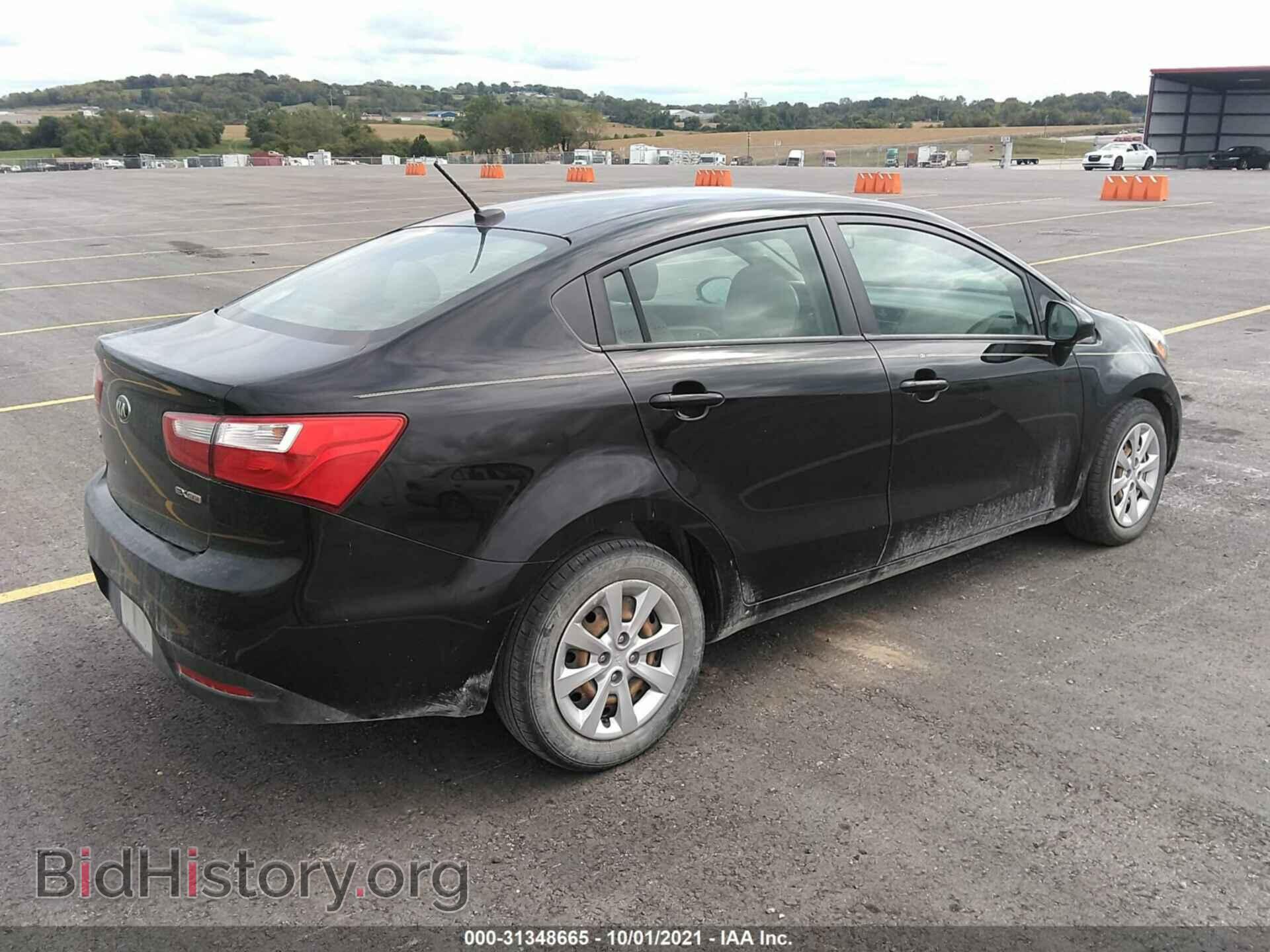 2013 KIA RIO - VIN: KNADN4A30D6140360 - Фото 4