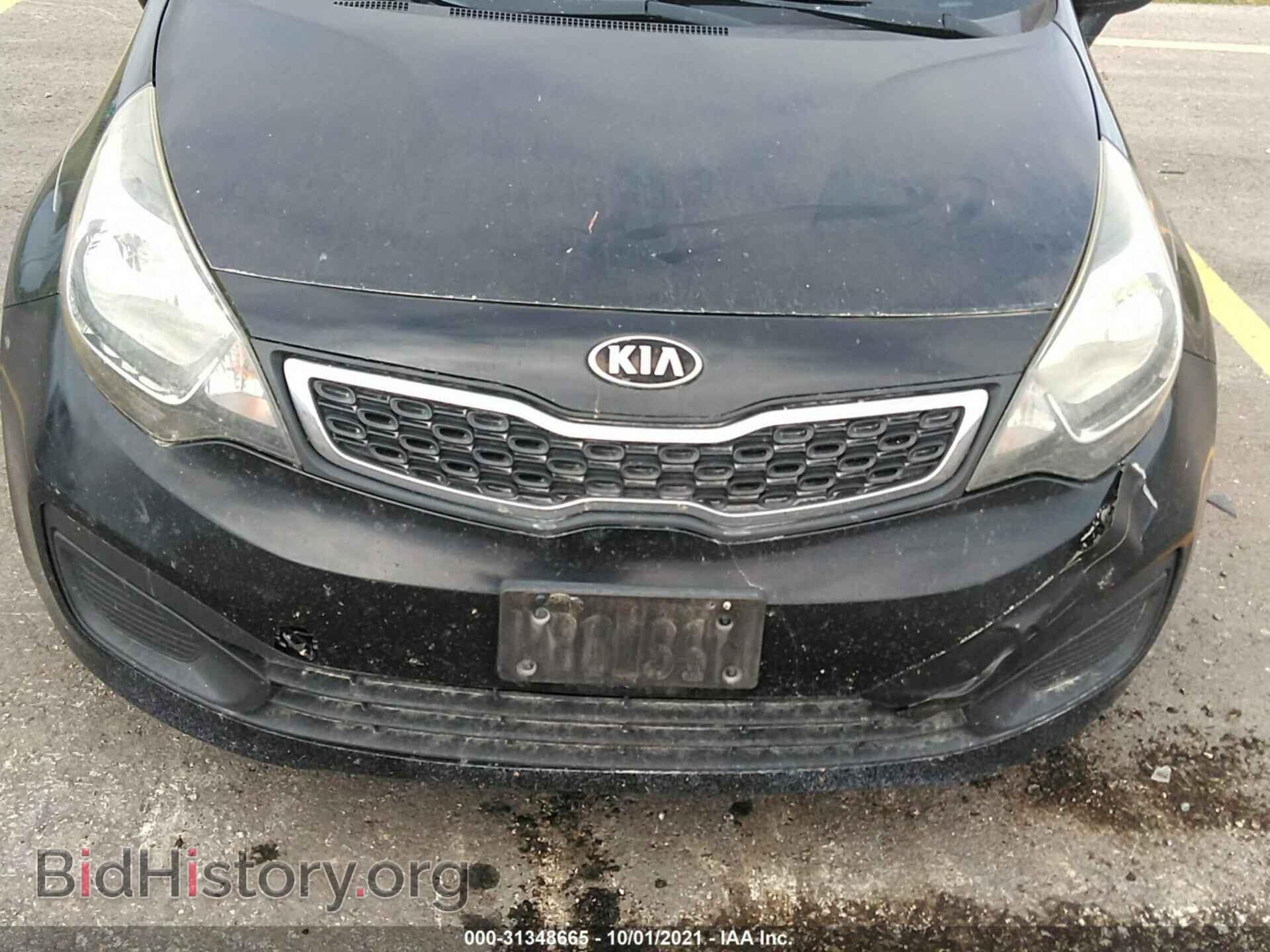 2013 KIA RIO - VIN: KNADN4A30D6140360 - Фото 6