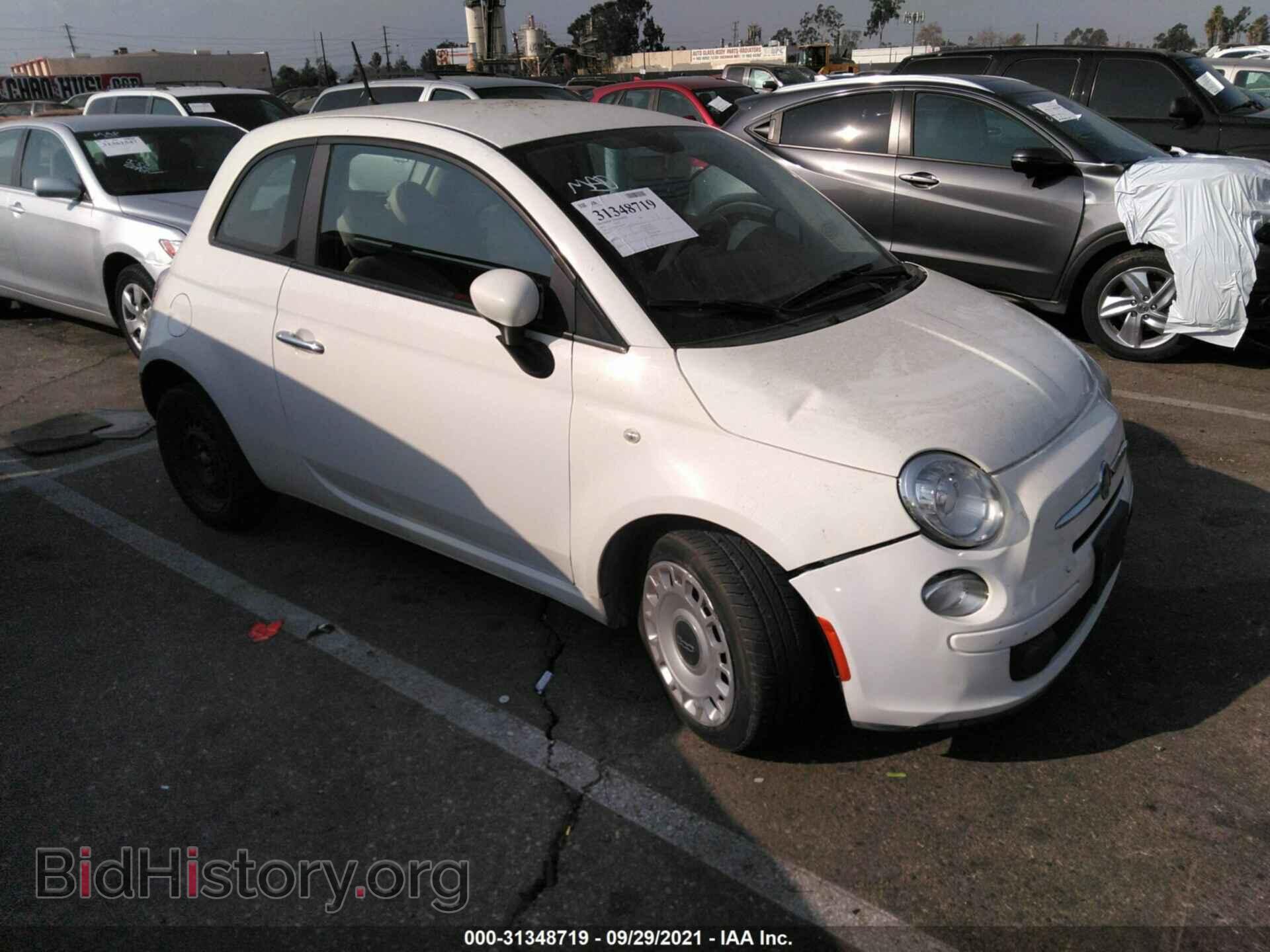 Photo 3C3CFFAR8CT302000 - FIAT 500 2012