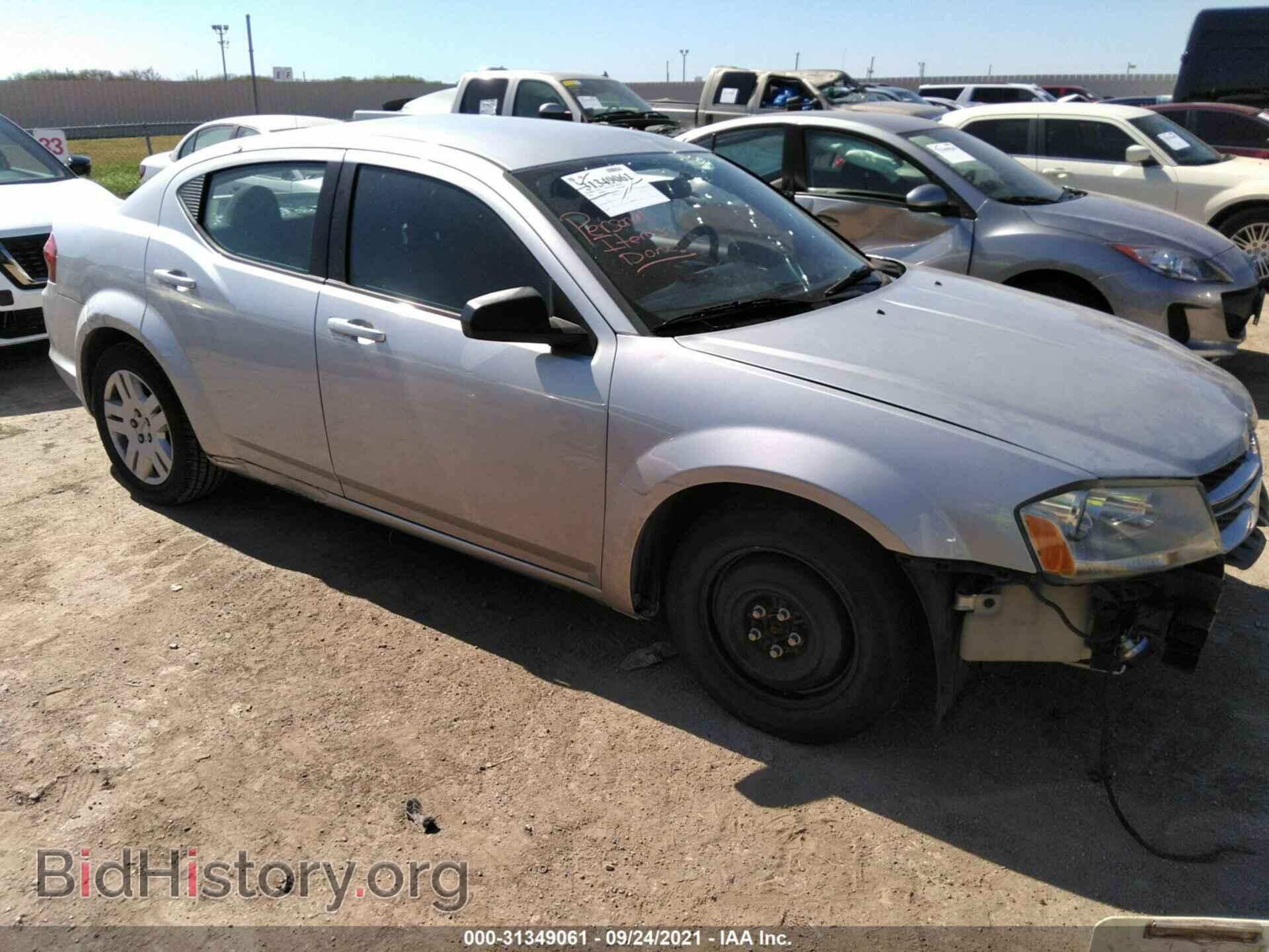 Photo 1C3CDZAB2CN103180 - DODGE AVENGER 2012