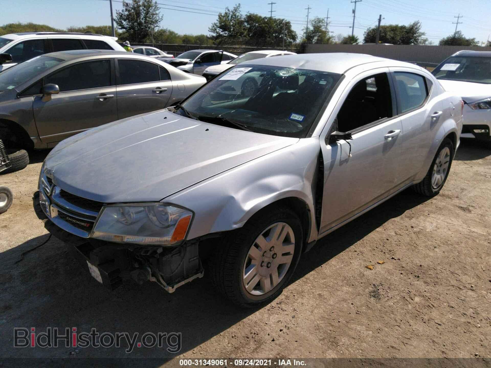 2012 DODGE AVENGER - VIN: 1C3CDZAB2CN103180 - Фото 2