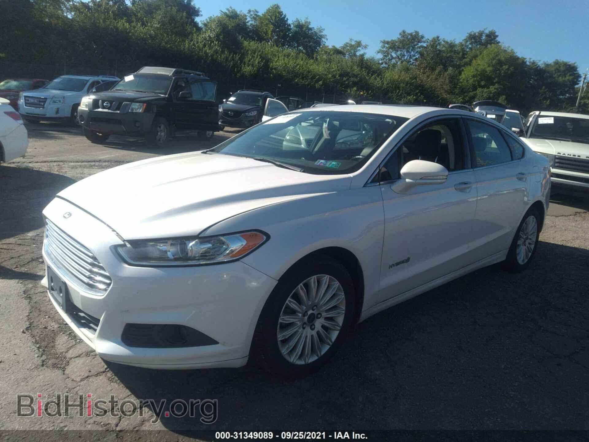 2013 FORD FUSION - VIN: 3FA6P0LUXDR301732 - Фото 2