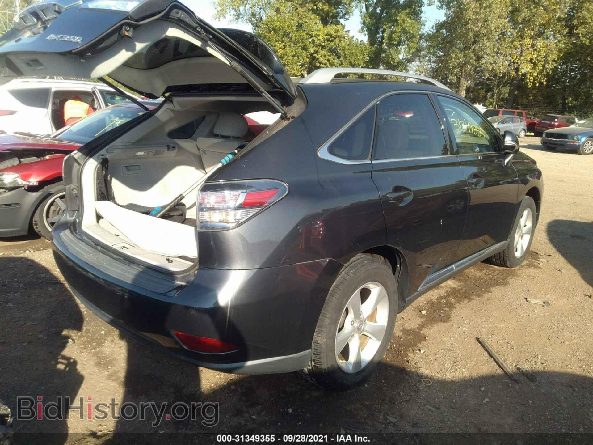 2011 LEXUS RX 350 - VIN: 2T2BK1BA5BC101831 - Фото 4