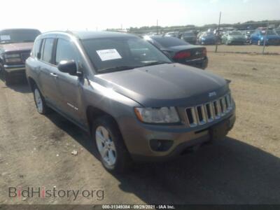 2011 Jeep COMPASS Limited, gray — VIN 1J4NF5FB1BD218416, IAAI