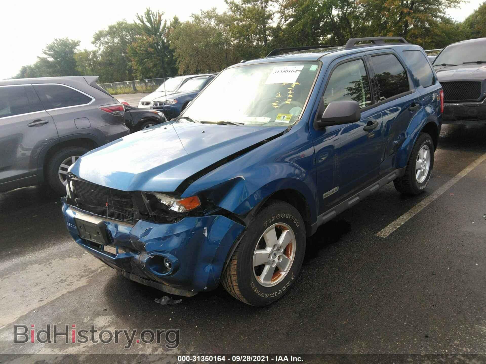 2008 FORD ESCAPE - VIN: 1FMCU93Z98KE43596 - Фото 2