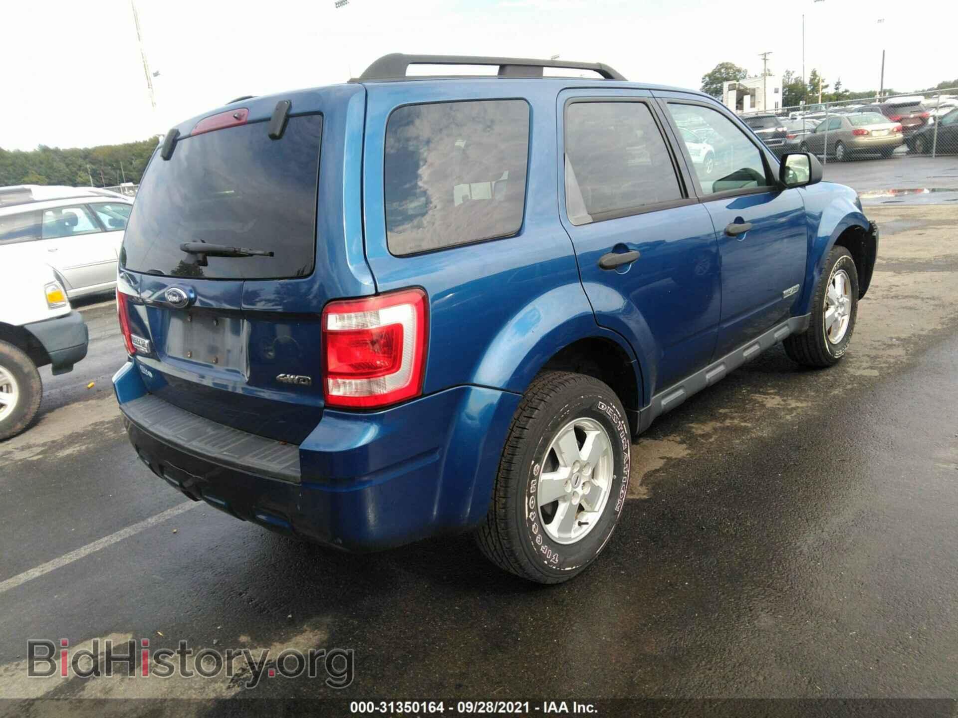 2008 FORD ESCAPE - VIN: 1FMCU93Z98KE43596 - Фото 4