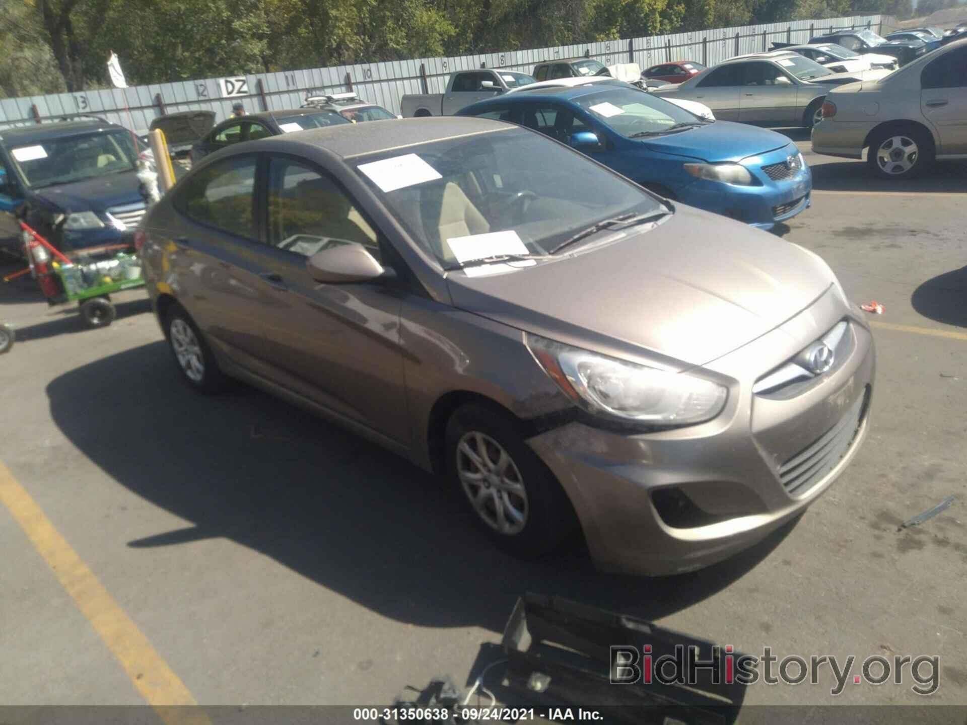 Photo KMHCT4AEXDU294281 - HYUNDAI ACCENT 2013